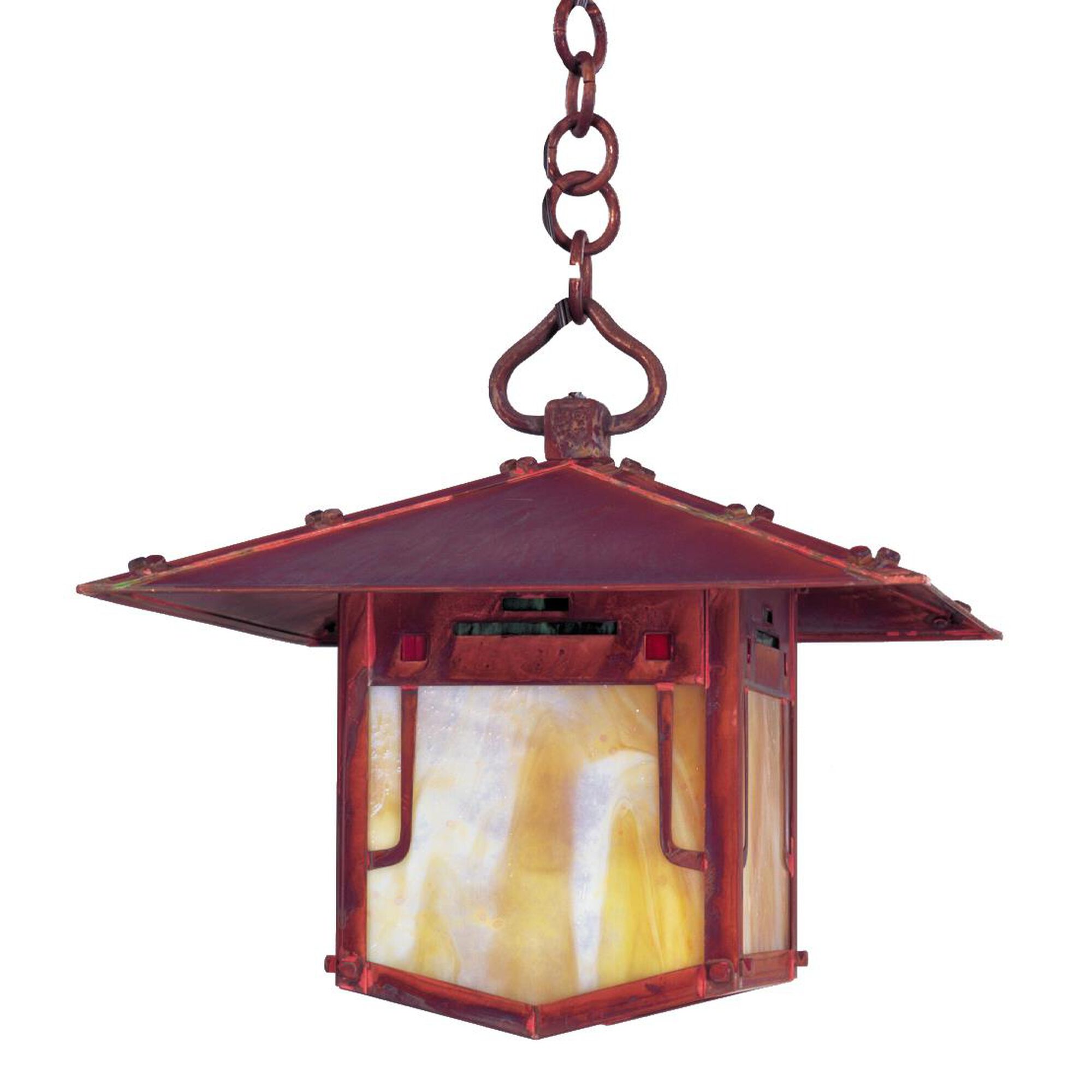 Pagoda Small Outdoor Hanging Lantern,