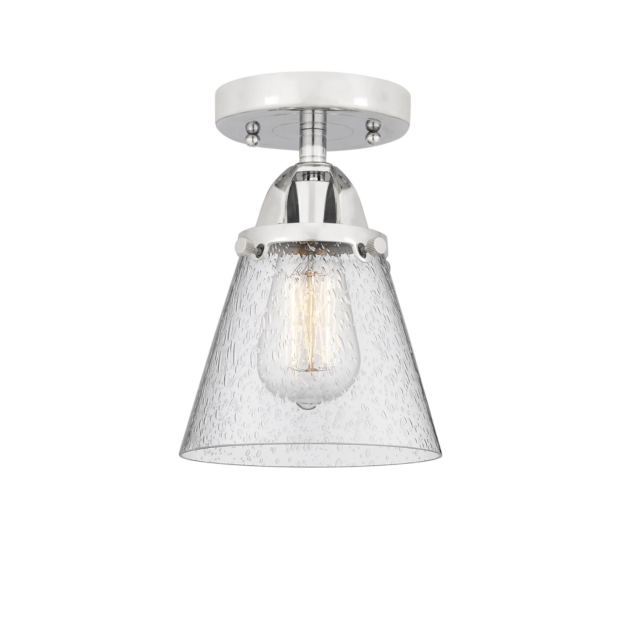 Bruno Marashlian Cone 6 Inch 1 Light Semi Flush Mount by Innovations Lighting