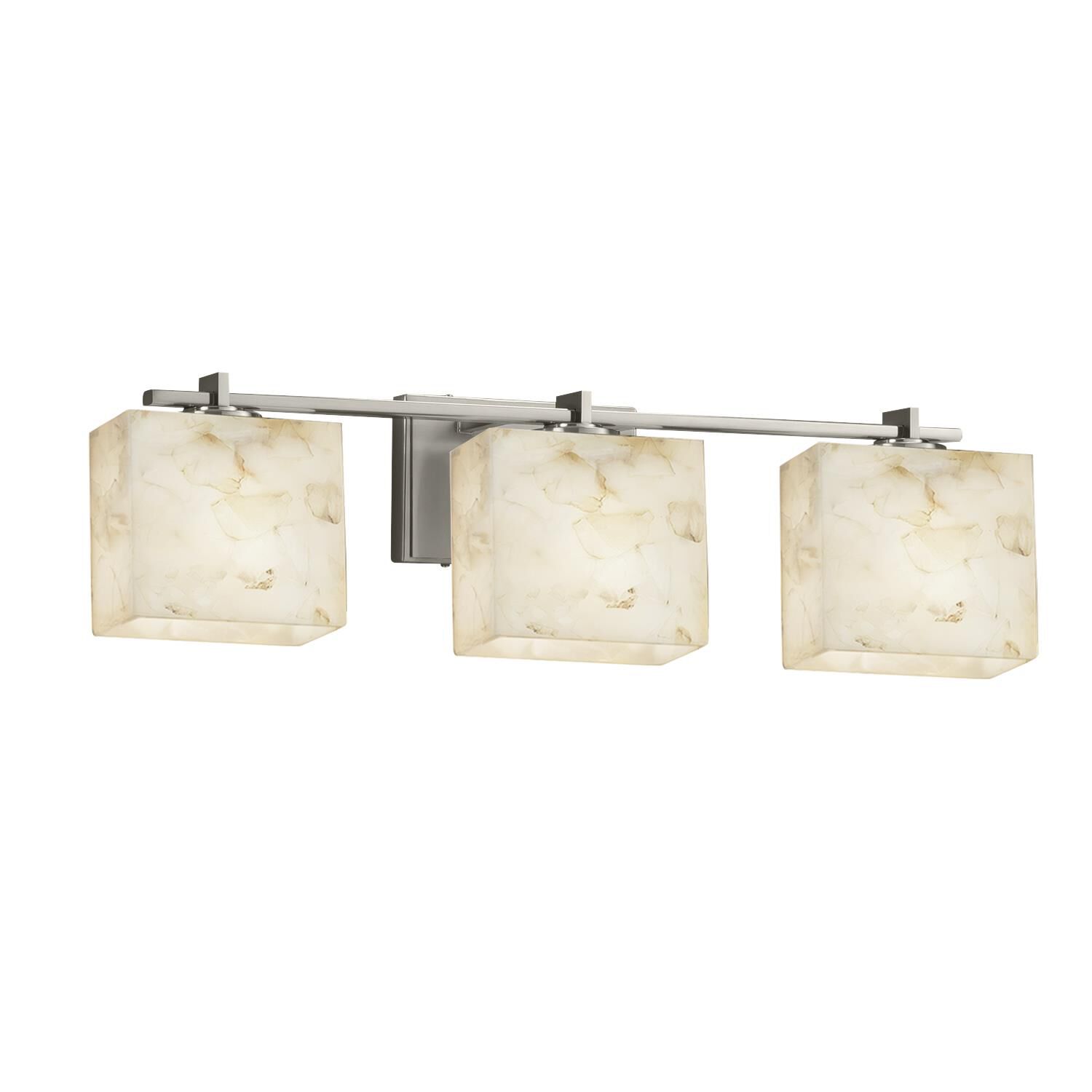 Alabaster Rocks! 25 Inch 3 Light Bath Vanity Light by Justice Design Group
