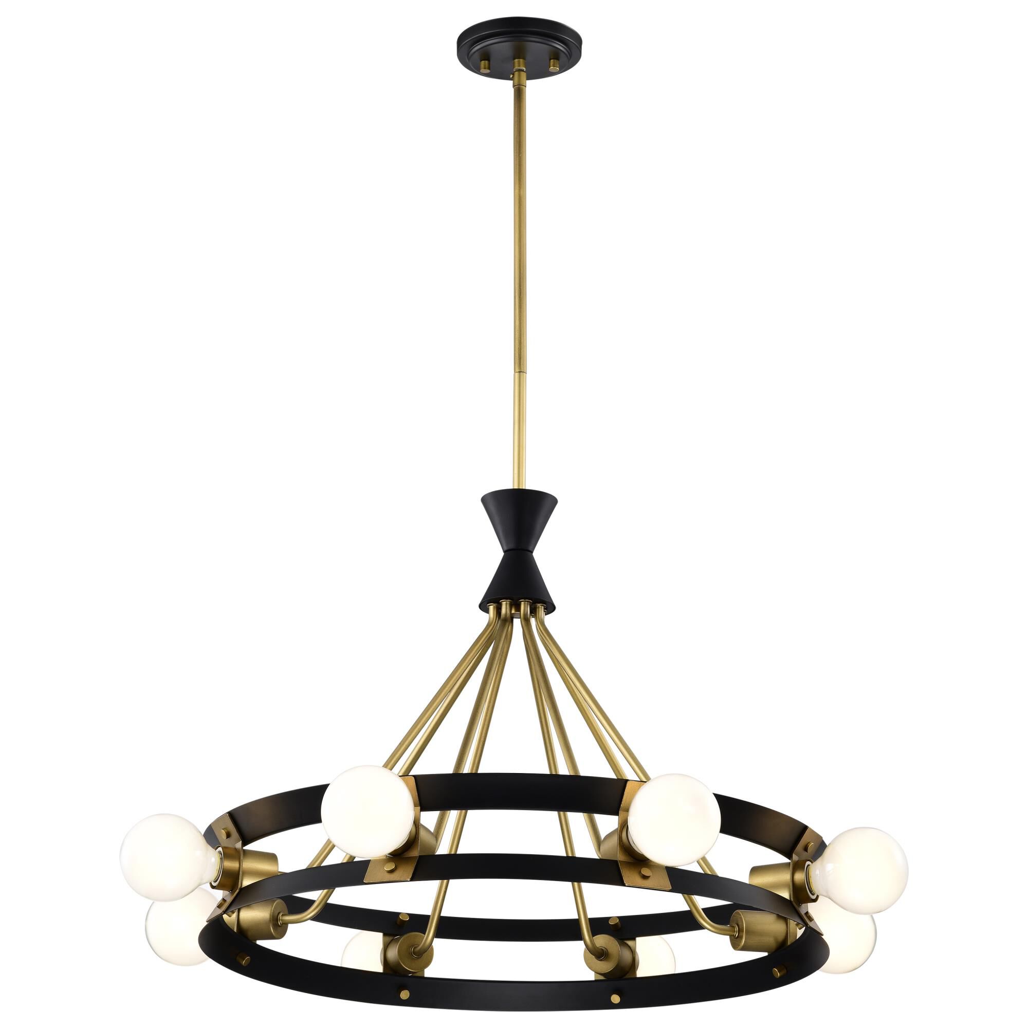 Marsden 8 Light Chandelier by Nuvo Lighting