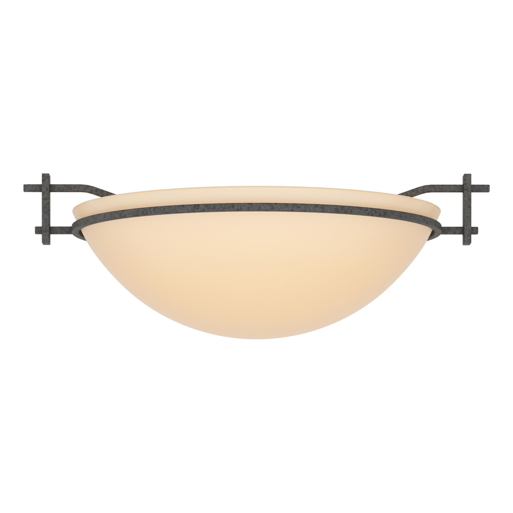 Moonband 11 Inch 1 Light Semi Flush Mount by Hubbardton Forge