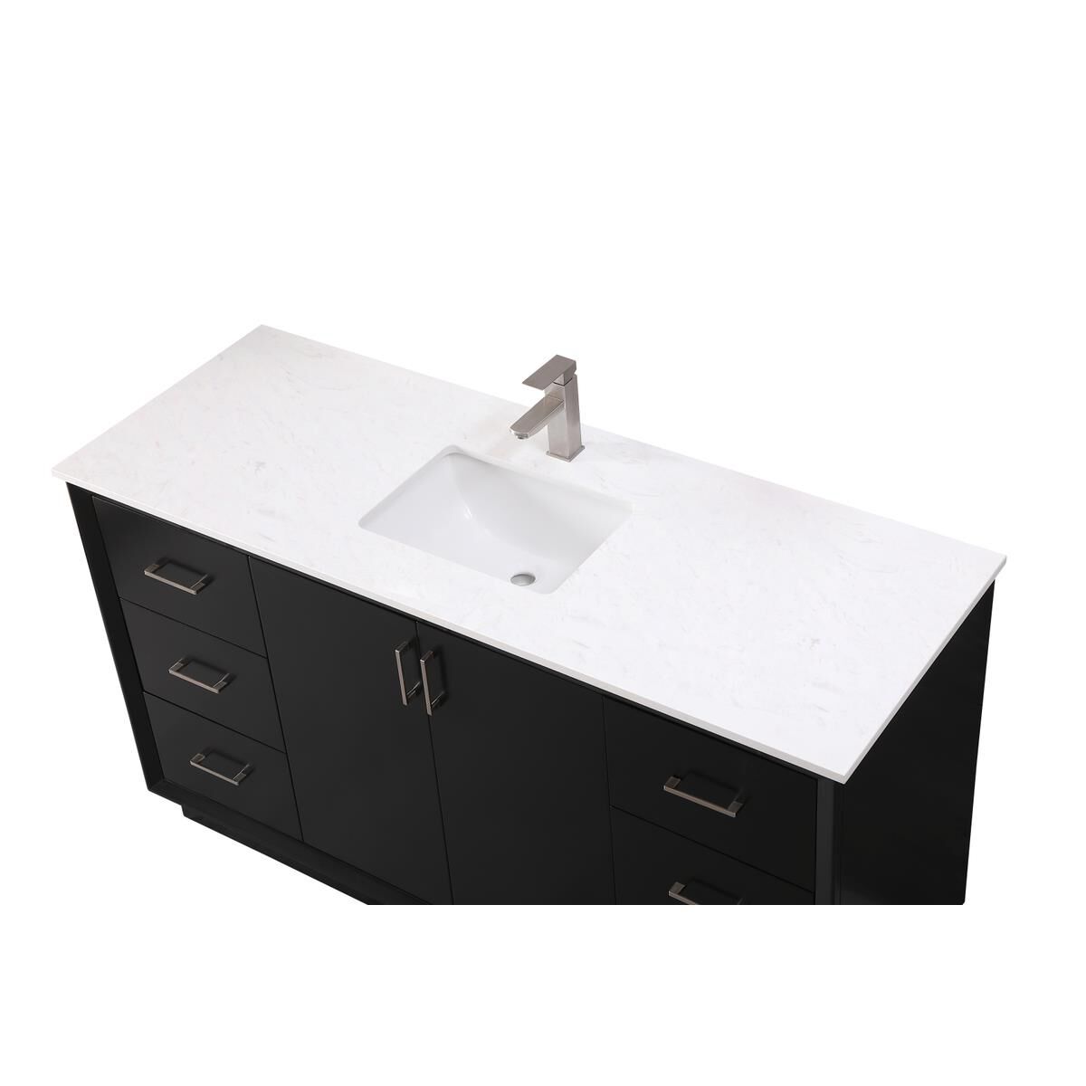 Shown in Black finish