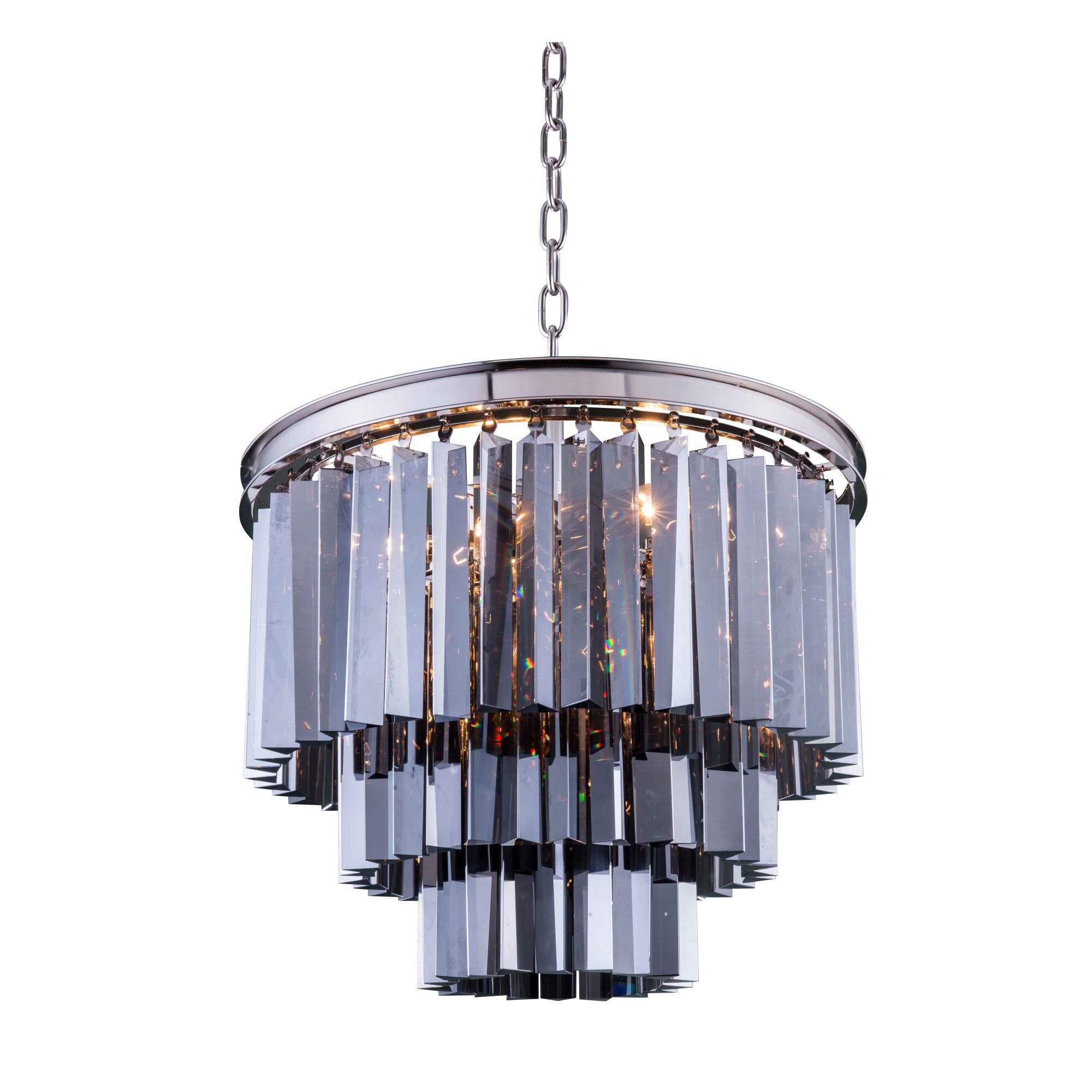 Sydney 20 Inch 9 Light Mini Chandelier by Elegant Lighting