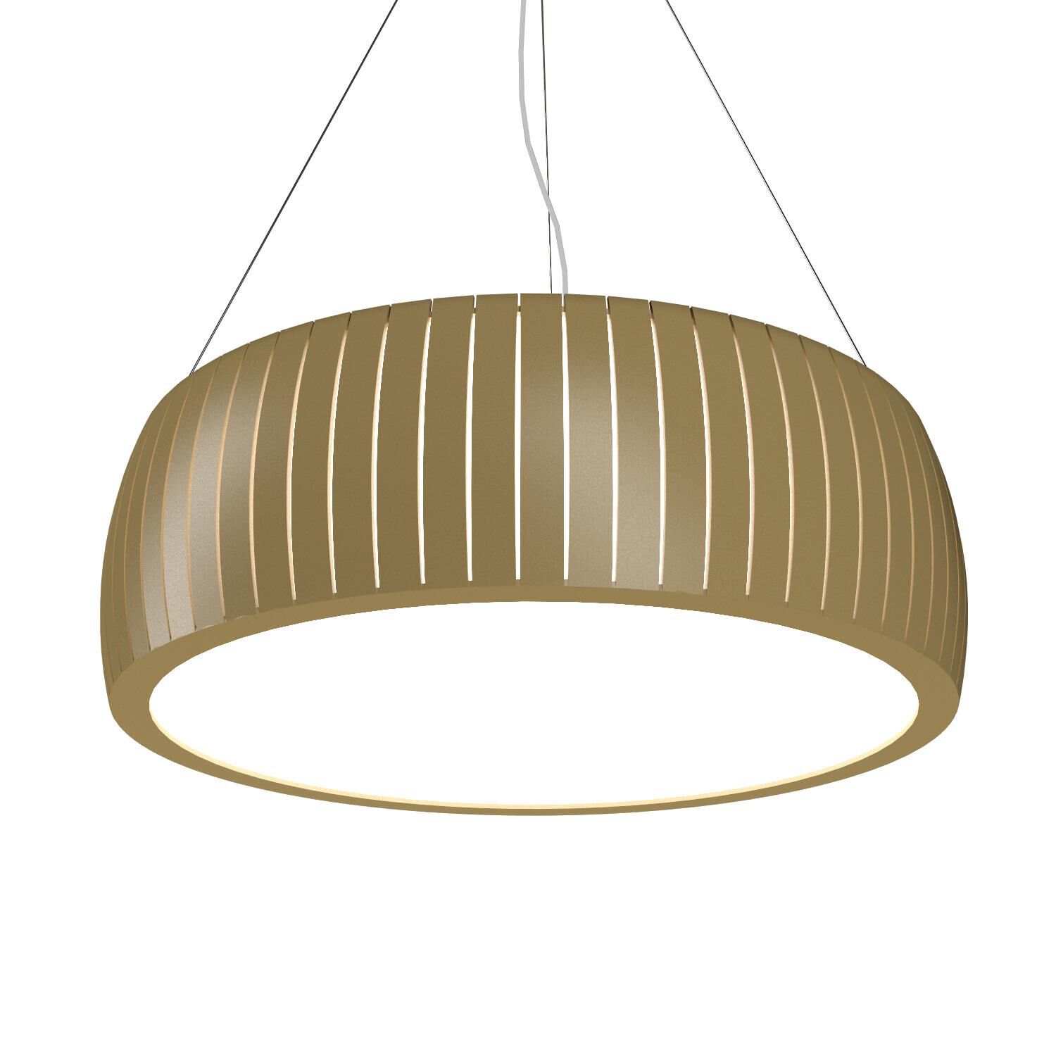 Accord Studio Barrel 19 Inch LED Large Pendant by Accord Lighting