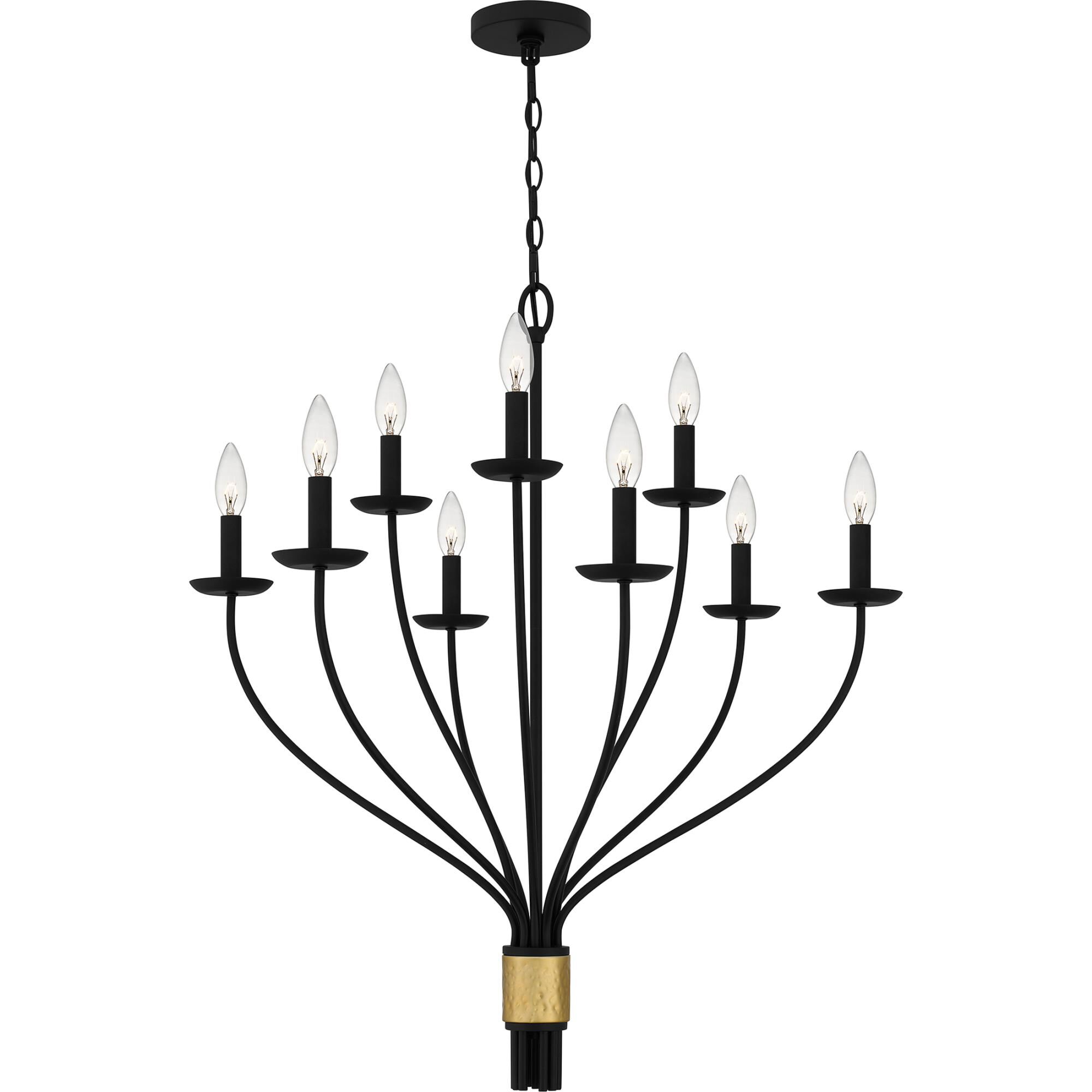 Margaret 32 Inch Chandelier by Quoizel