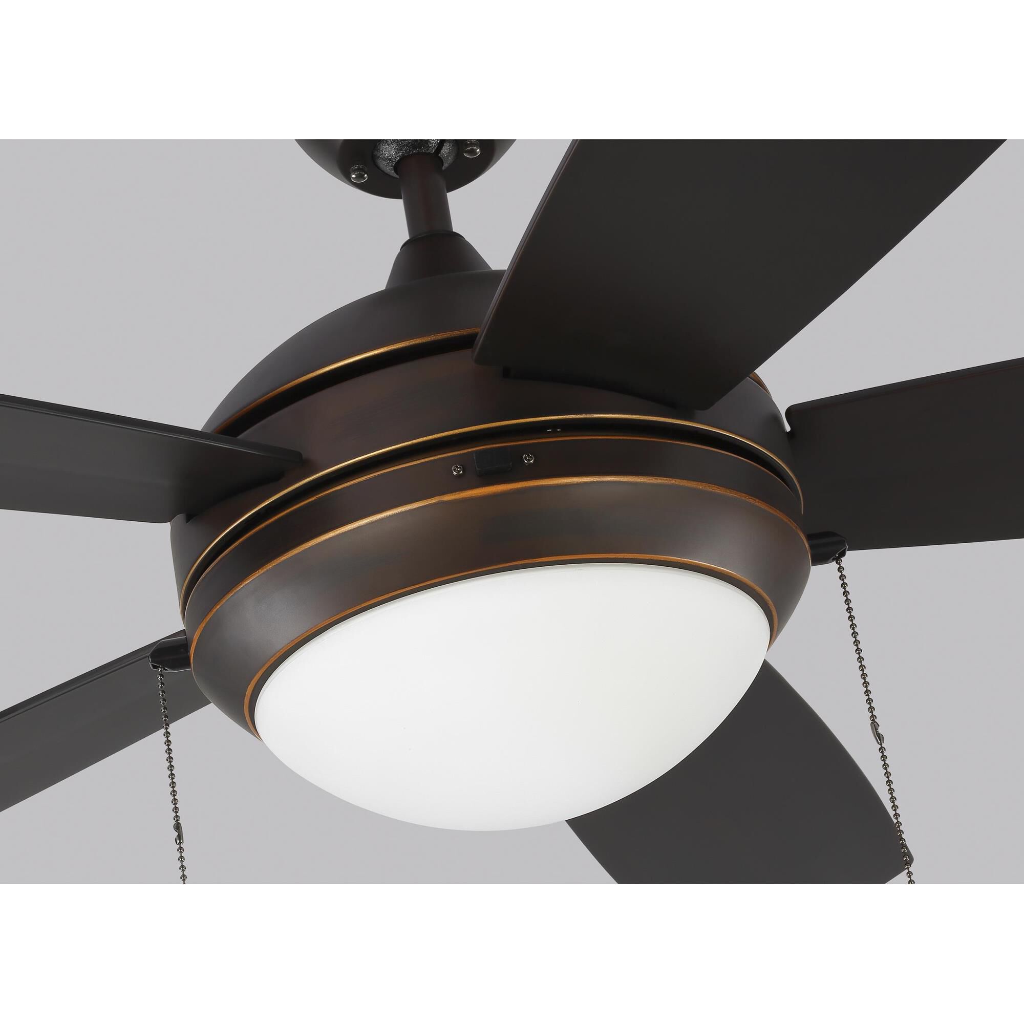 Discus Outdoor 52 Inch Ceiling Fan with Light Kit by Generation Lighting