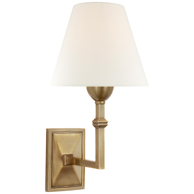 Visual Comfort Signature Collection Alexa Hampton Jane 13 Inch Wall Sconce