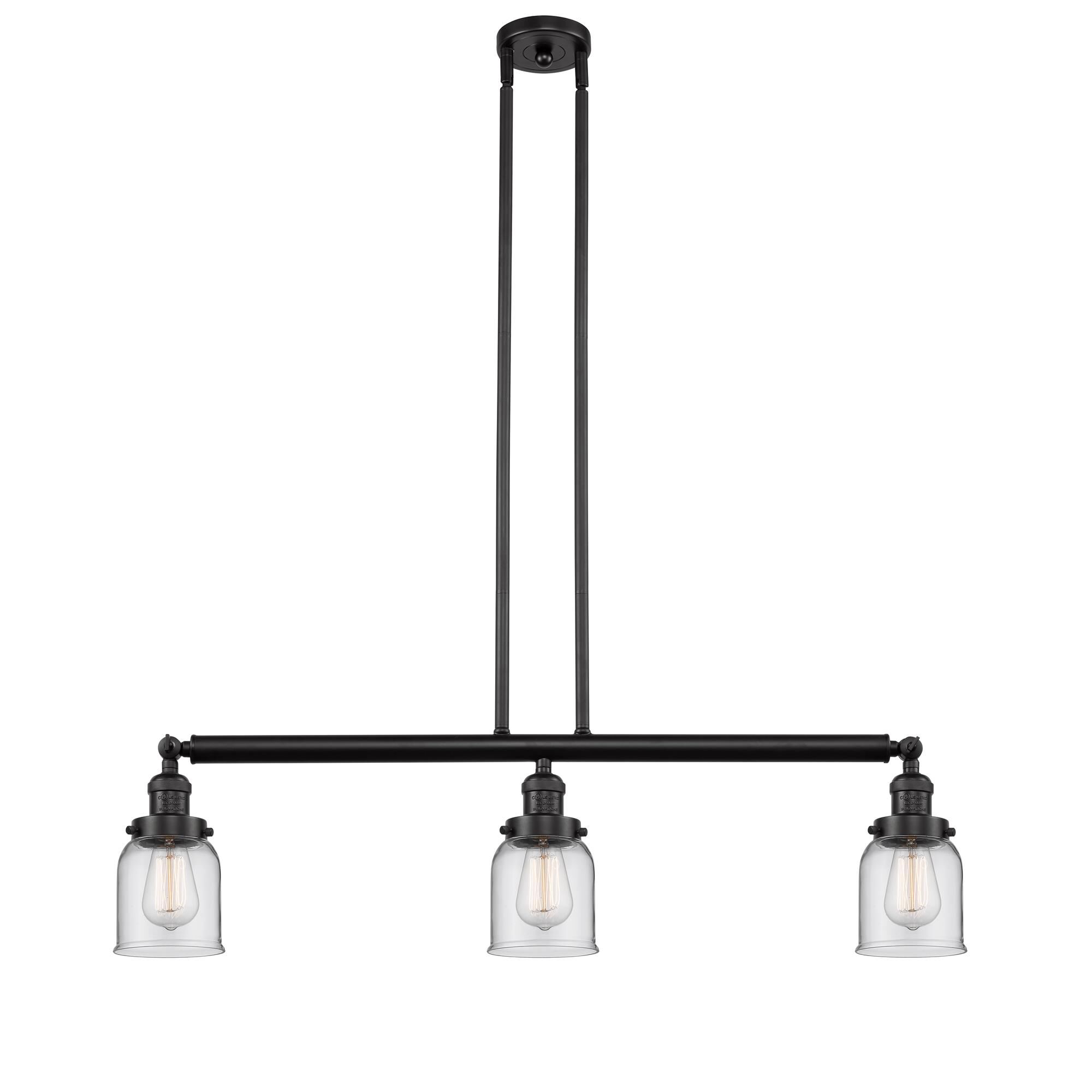 Shown in Oil Rubbed Bronze finish and Clear glass