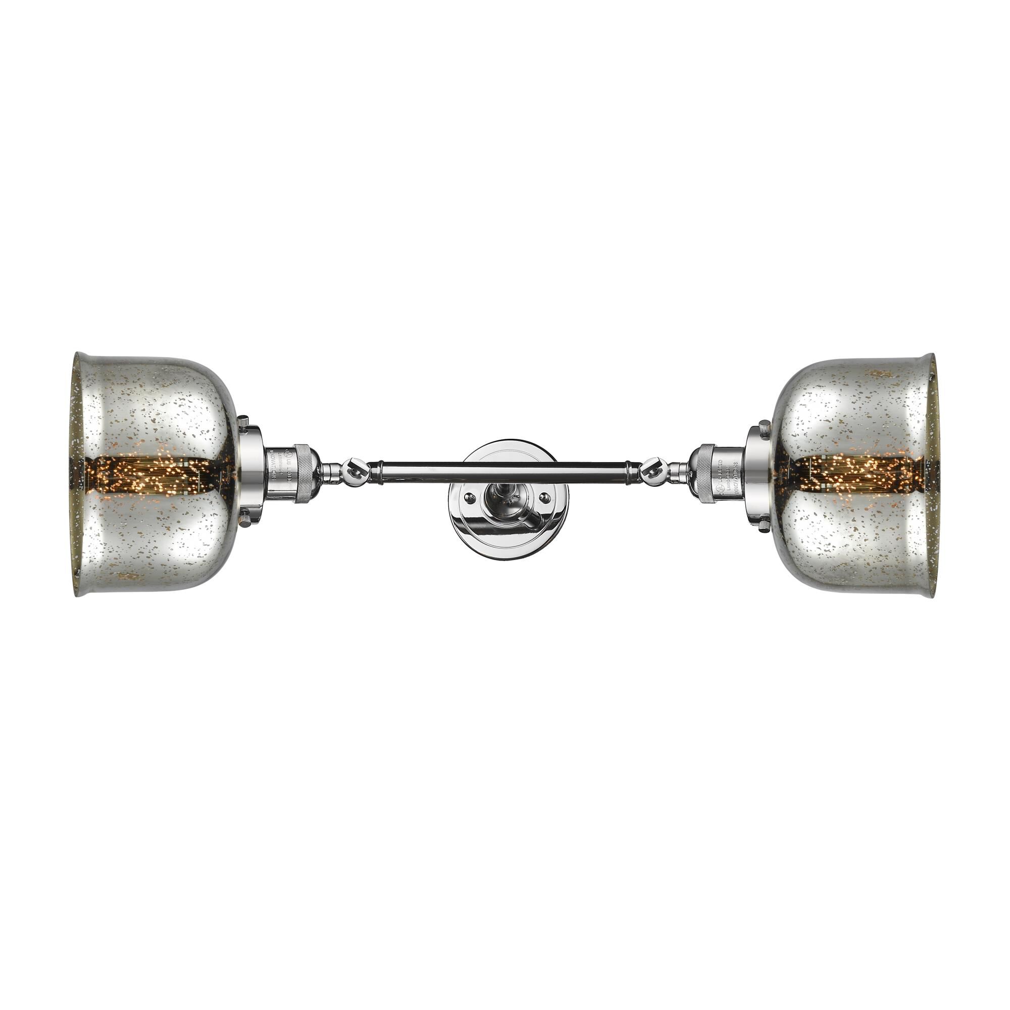 Bruno Marashlian Large Bell 23 Inch 2 Light Bath Vanity Light by Innovations Lighting