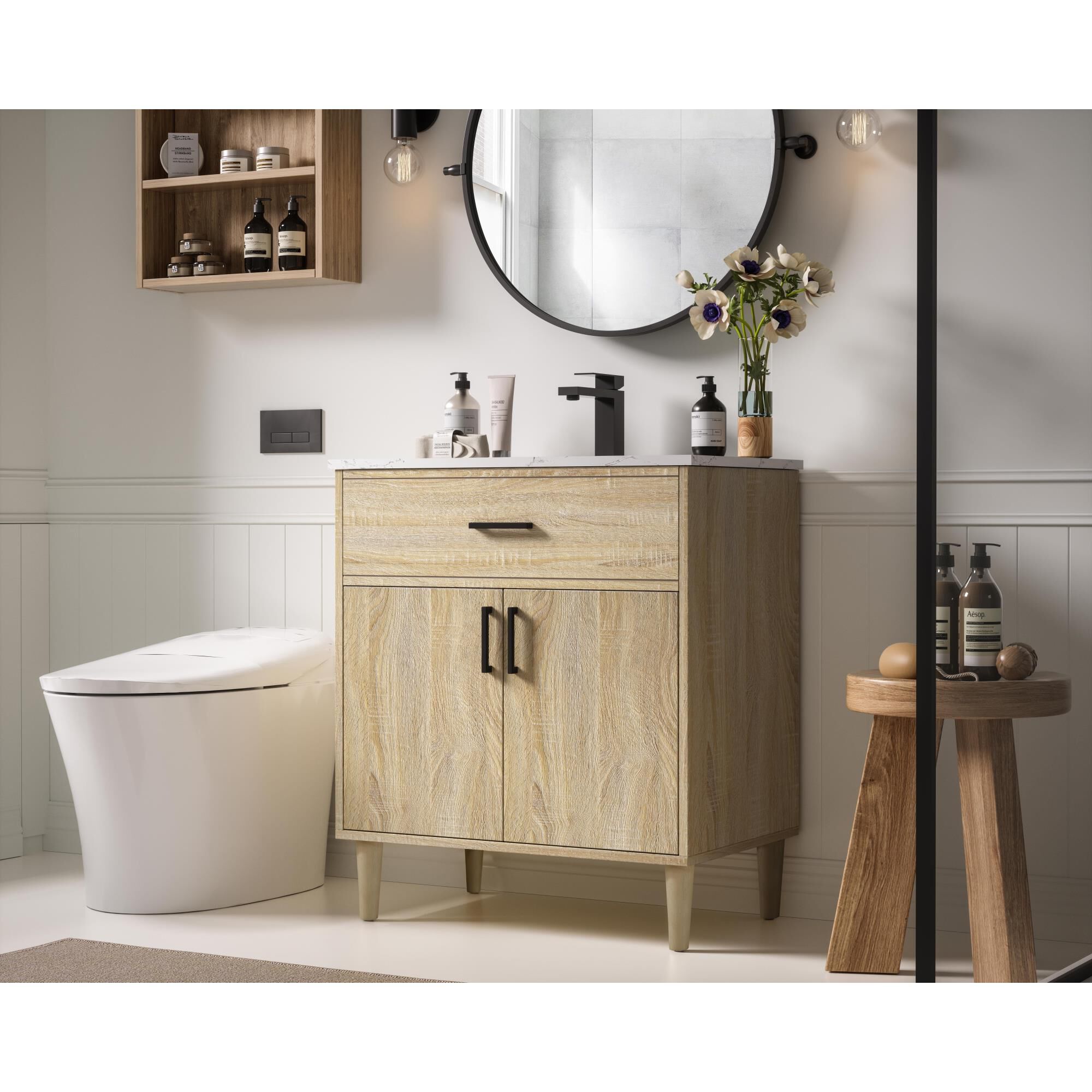 Chandler 30 Inch Bath Vanity by Elegant Dcor