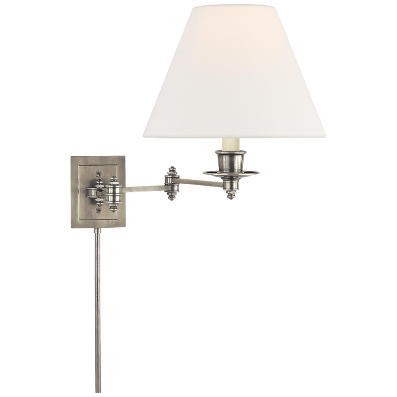 Swing Arm Sconce Wall Swing Lamp by Visual Comfort Signature Collection