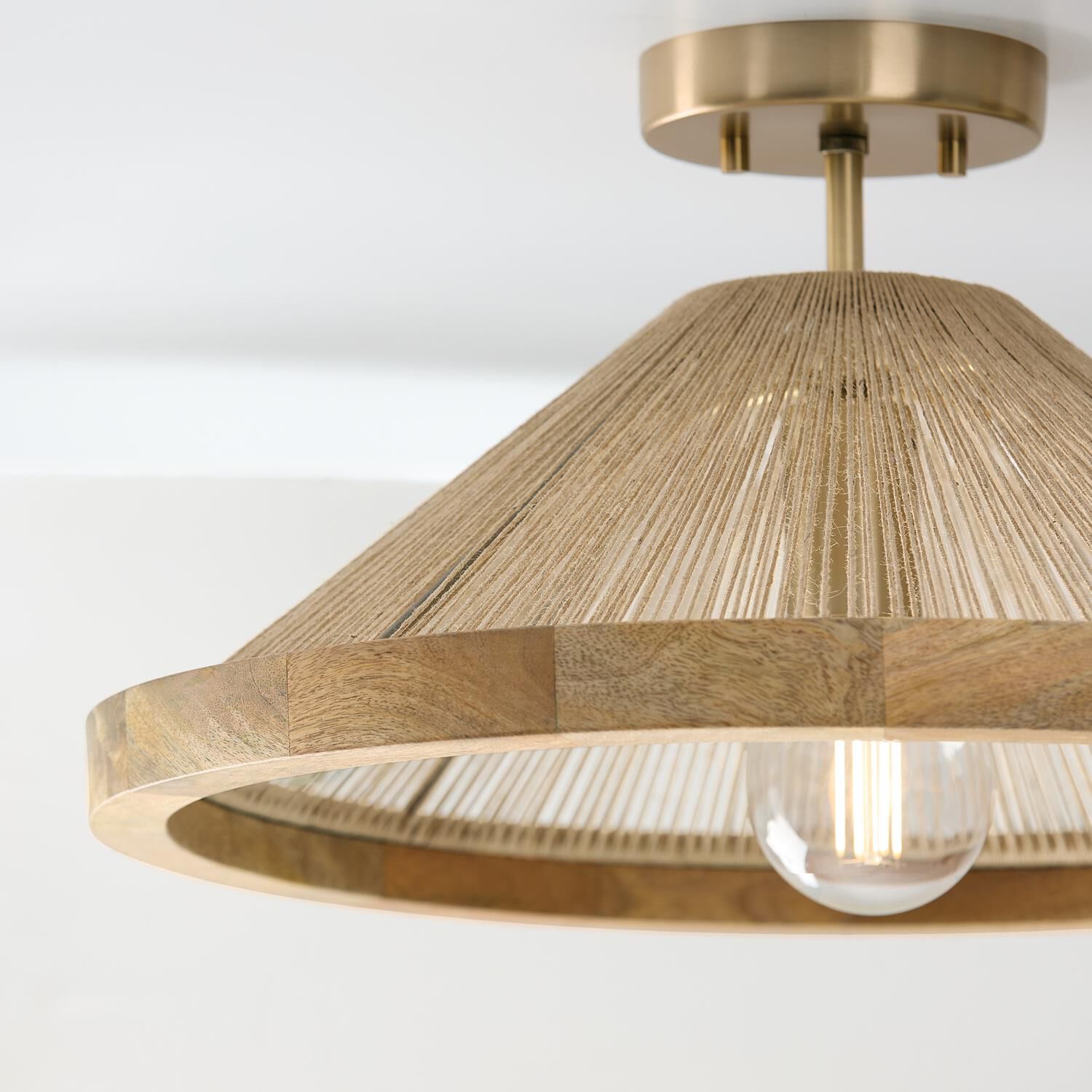 Shown in Matte Brass finish