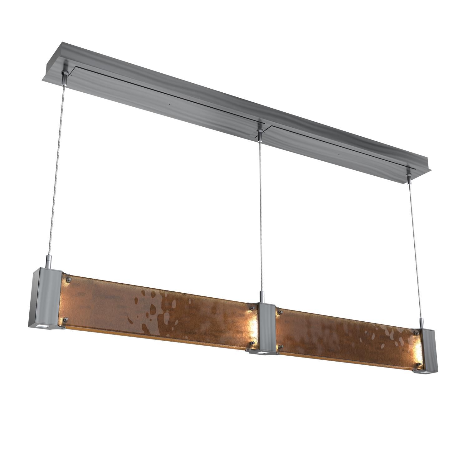 Parallel 48 Inch 7 Light LED Linear Suspension Light by Hammerton Studio