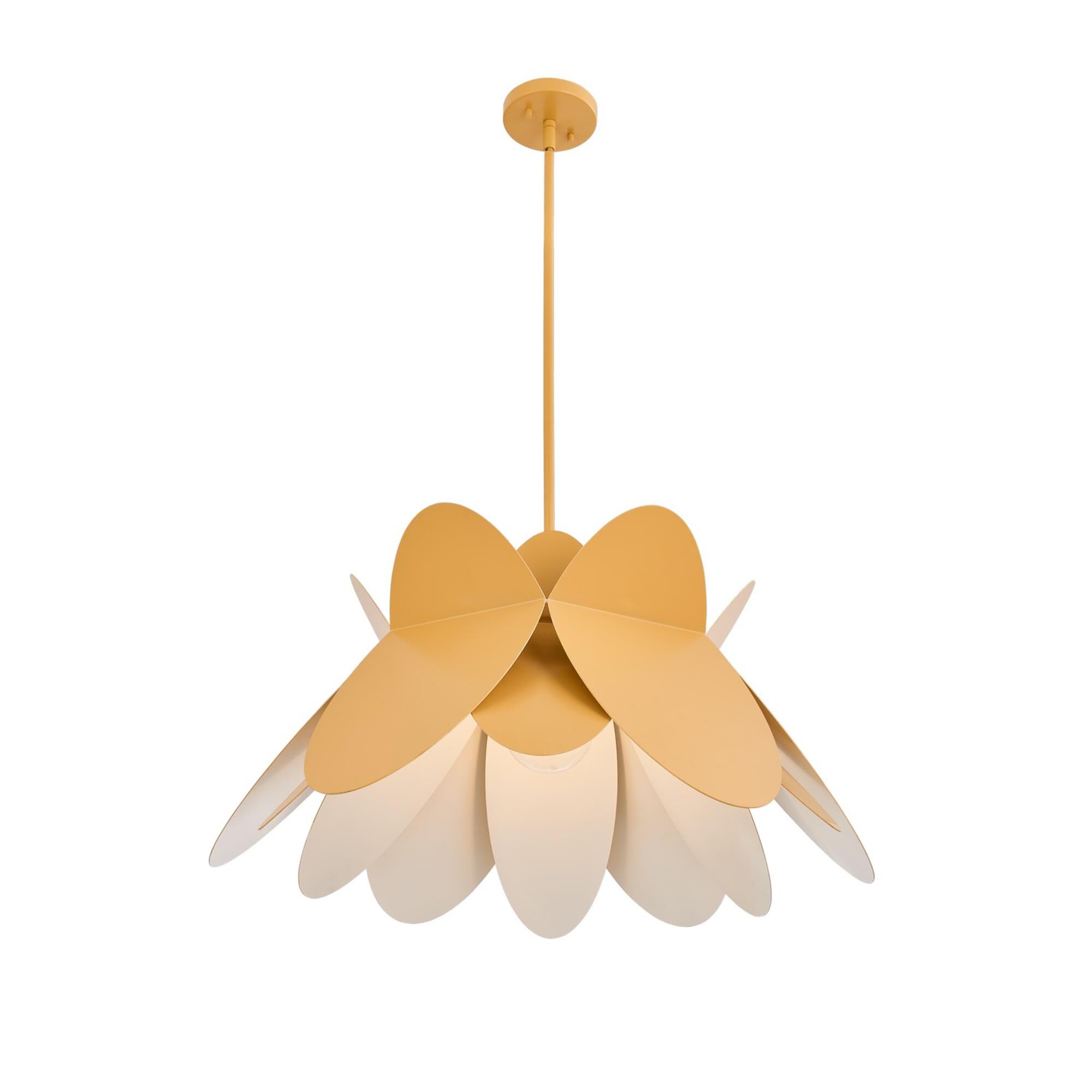 Shown in White And Yellow finish