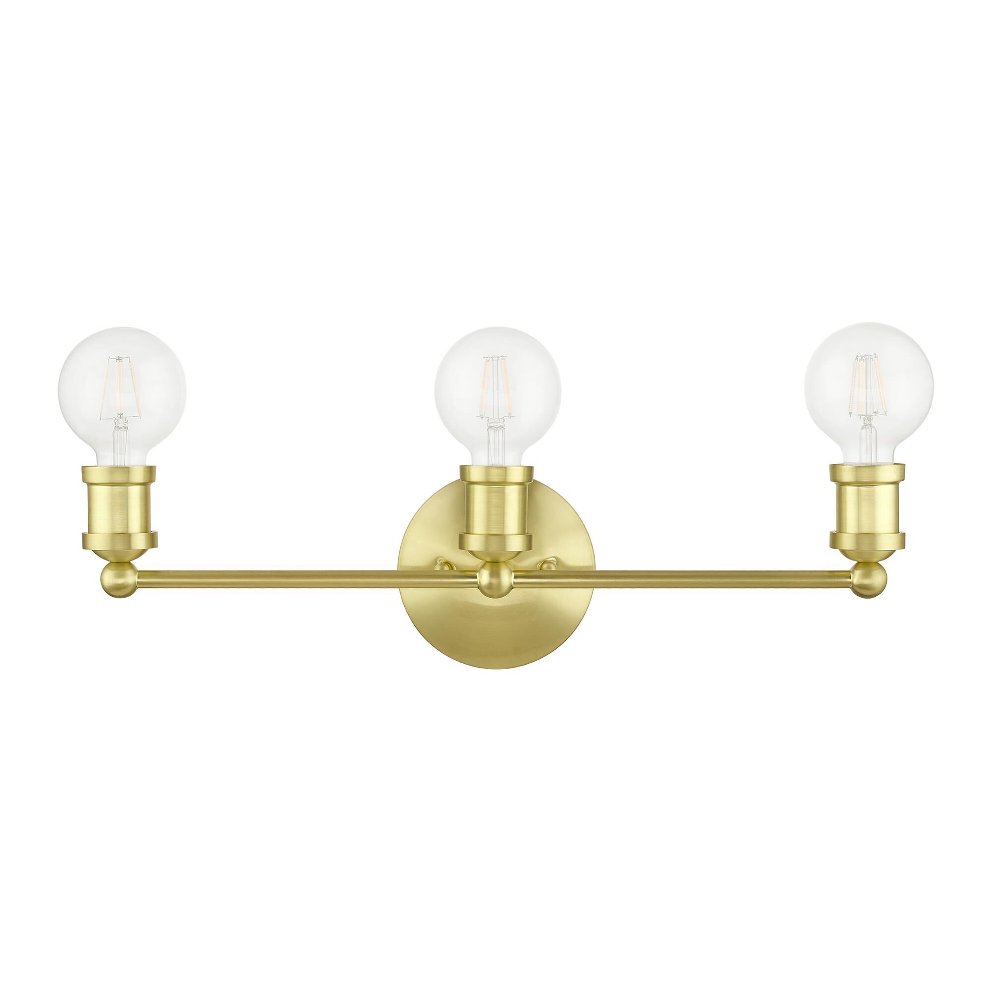 Shown in Satin Brass finish