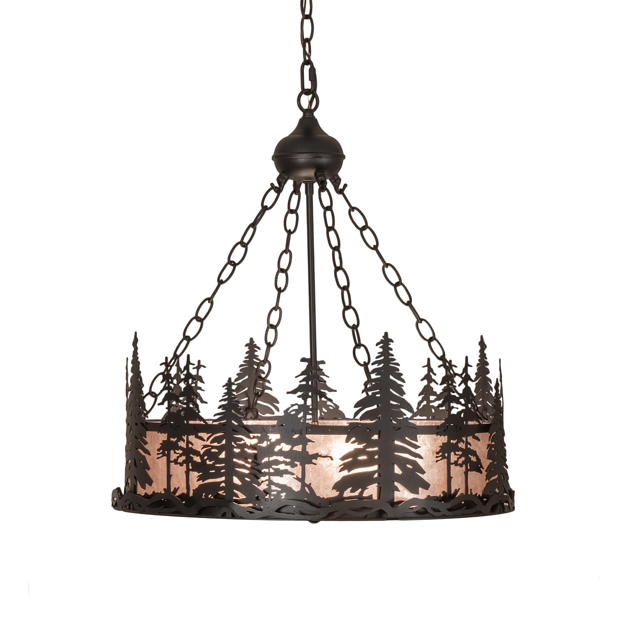 Tall Pines 23 Inch Large Pendant by Meyda Lighting