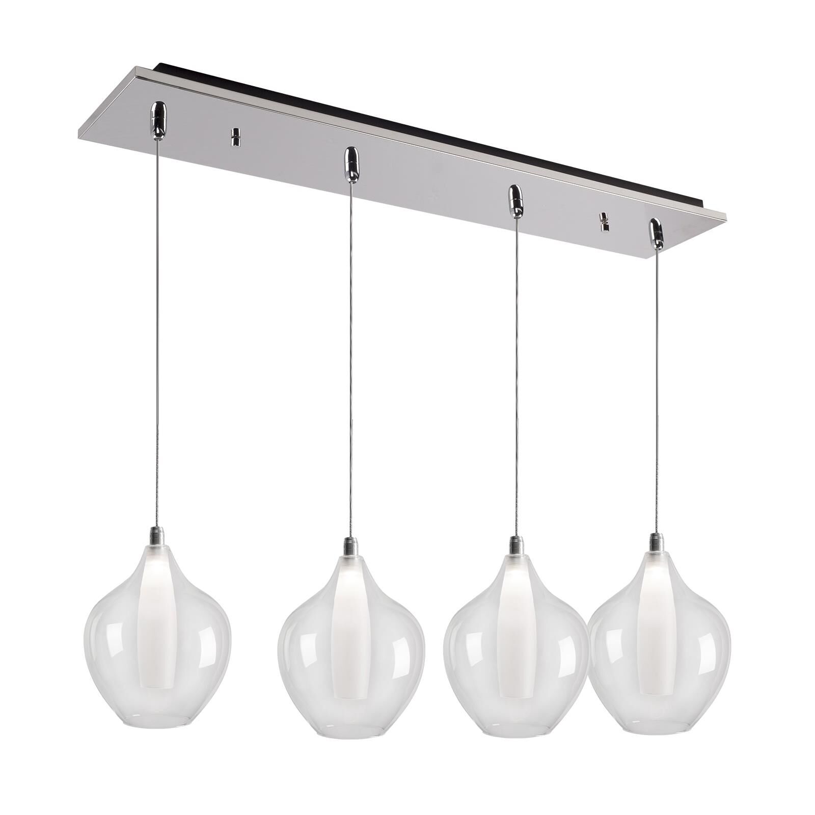Victoria 29 Inch Linear Suspension Light by Kuzco Lighting