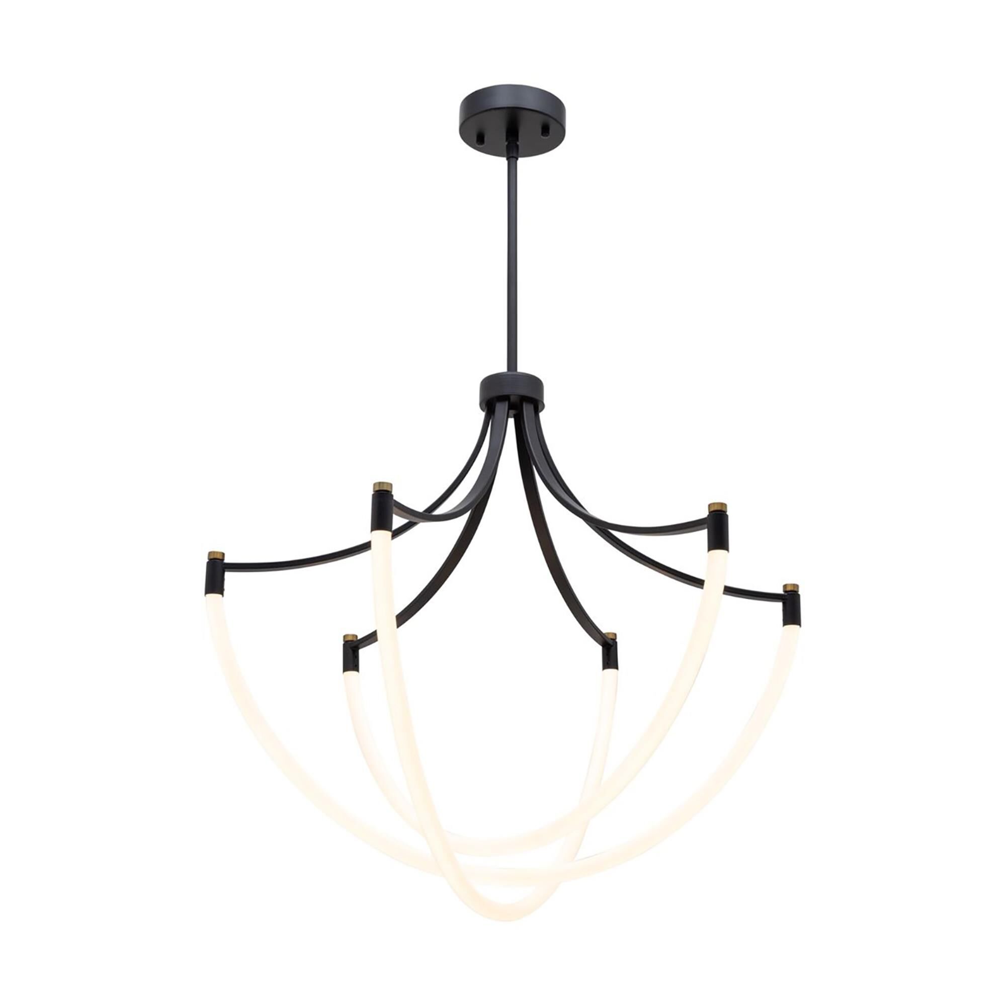 Kevin Kraemer Cascata 28 Inch 3 Light Chandelier,