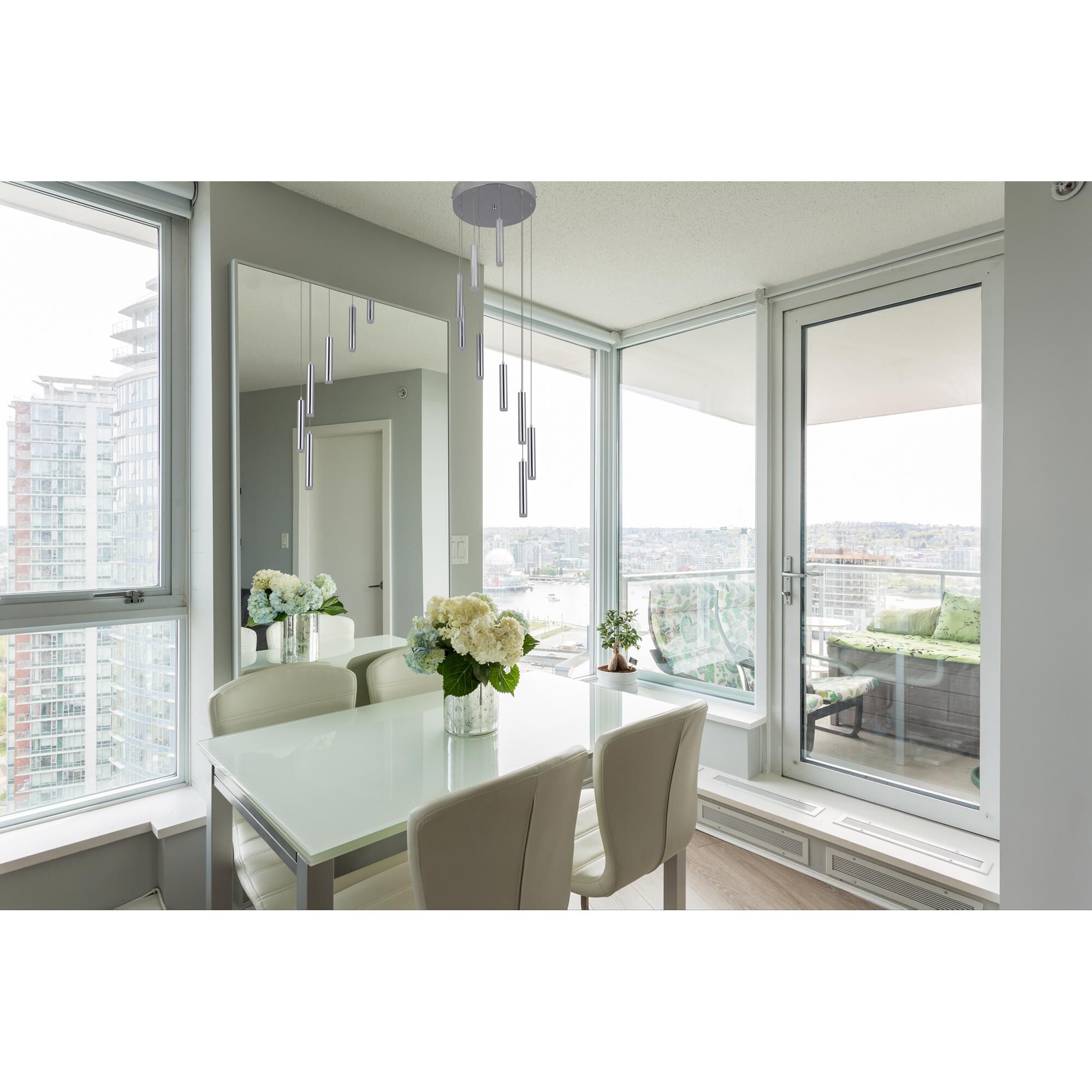 Lexi 13 Inch 9 Light LED Flush Mount by Craftmade