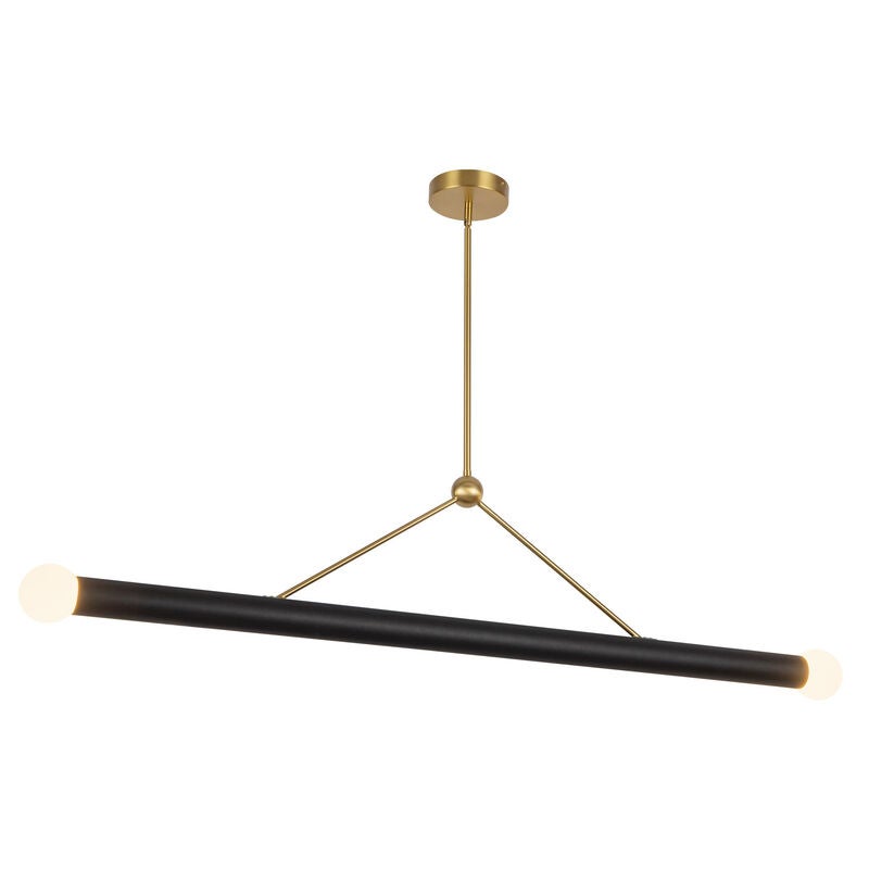 Calla Medium Linear Chandelier by Kuzco