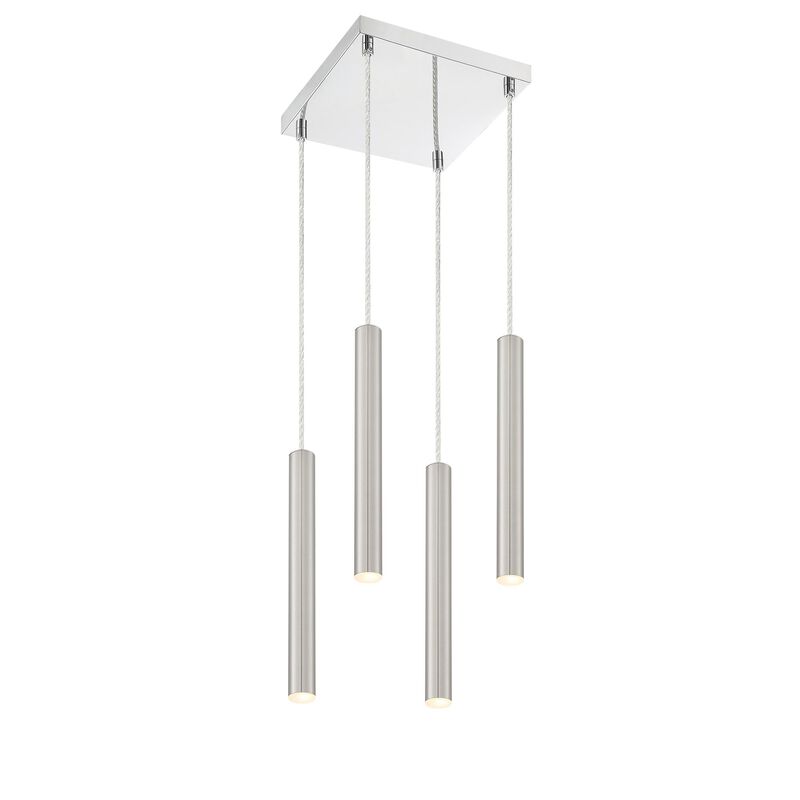 Forest 9 Inch 4 Light LED Linear Suspension Light by Z-Lite