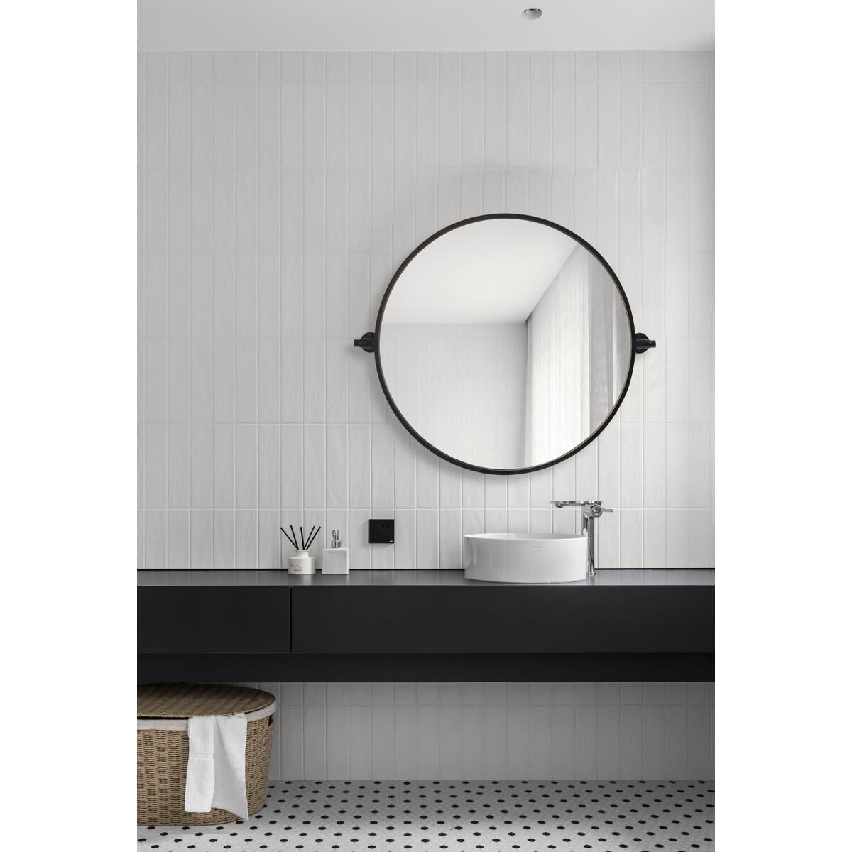 Everly 24 Inch Decorative Mirror by Elegant Decor