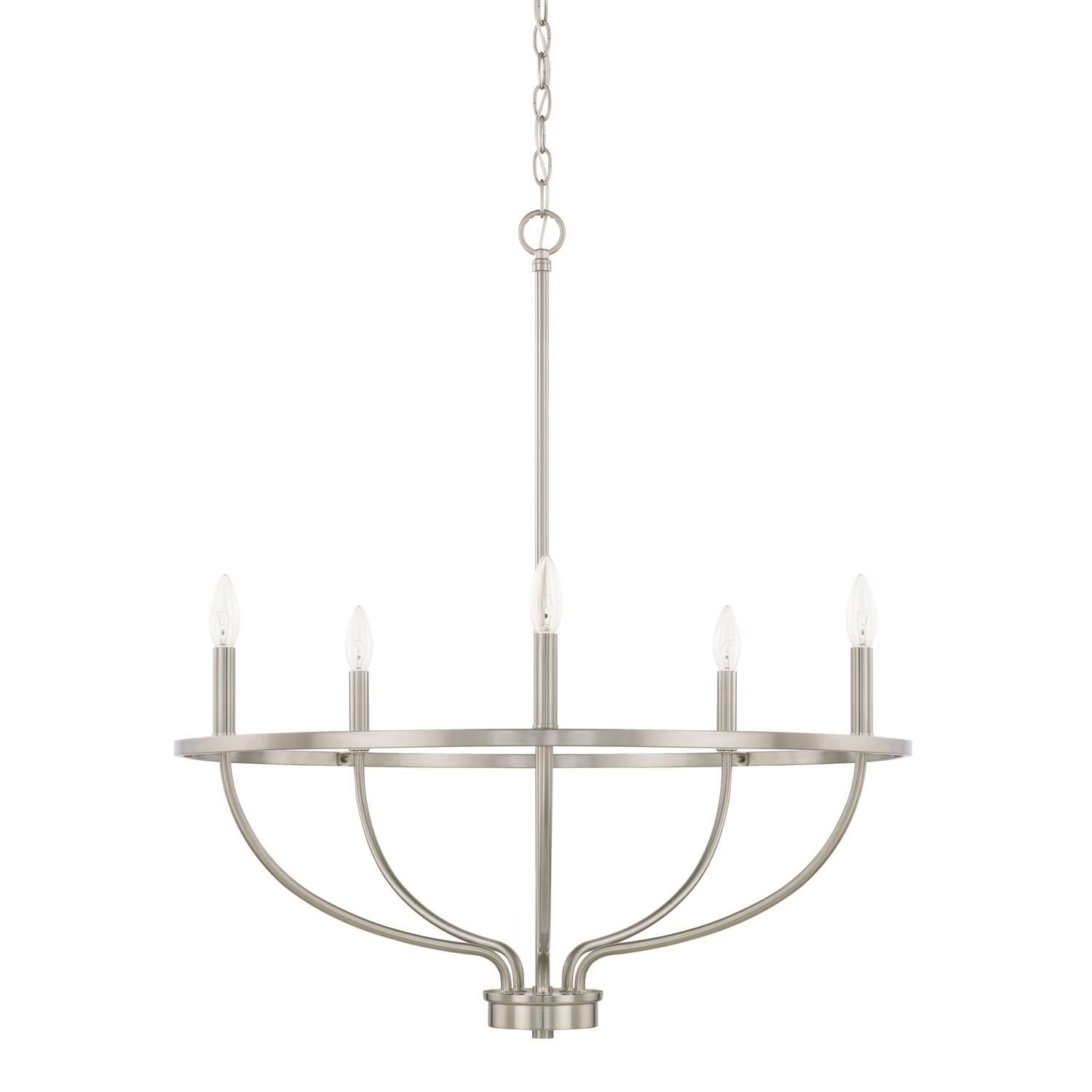 Greyson 29 Inch 5 Light Chandelier by Homeplace by Capital Lighting Fixture Company