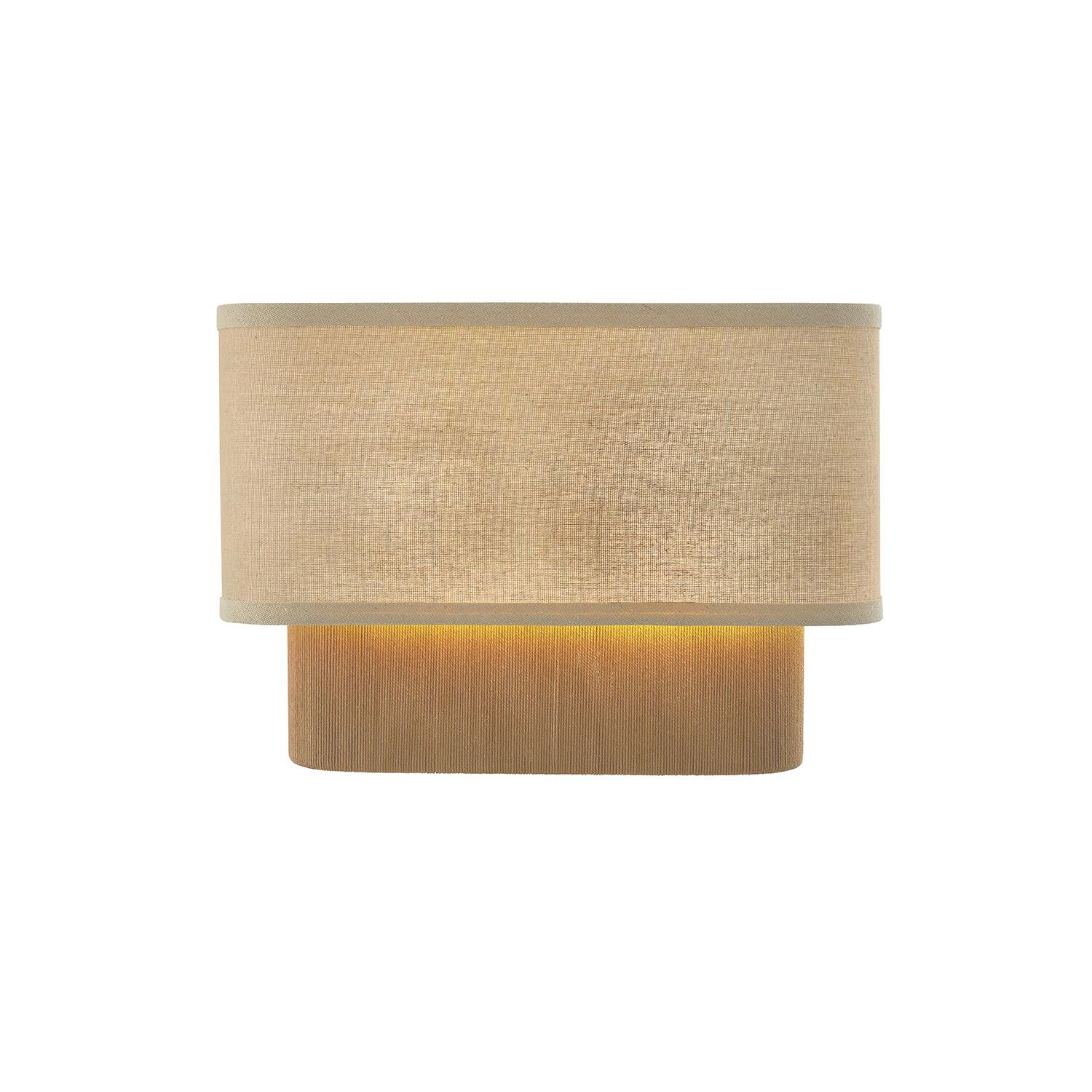 Textile Narberth 10 Inch Wall Sconce by Justice Design Group