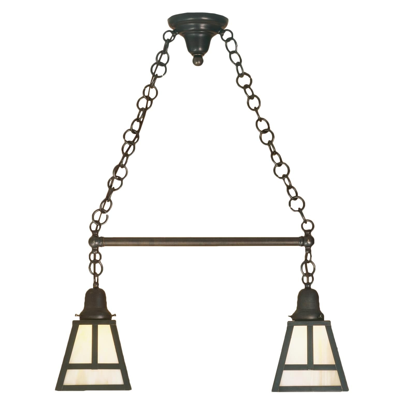 T Mission 26 Inch 2 Light Linear Suspension Light by Meyda Lighting