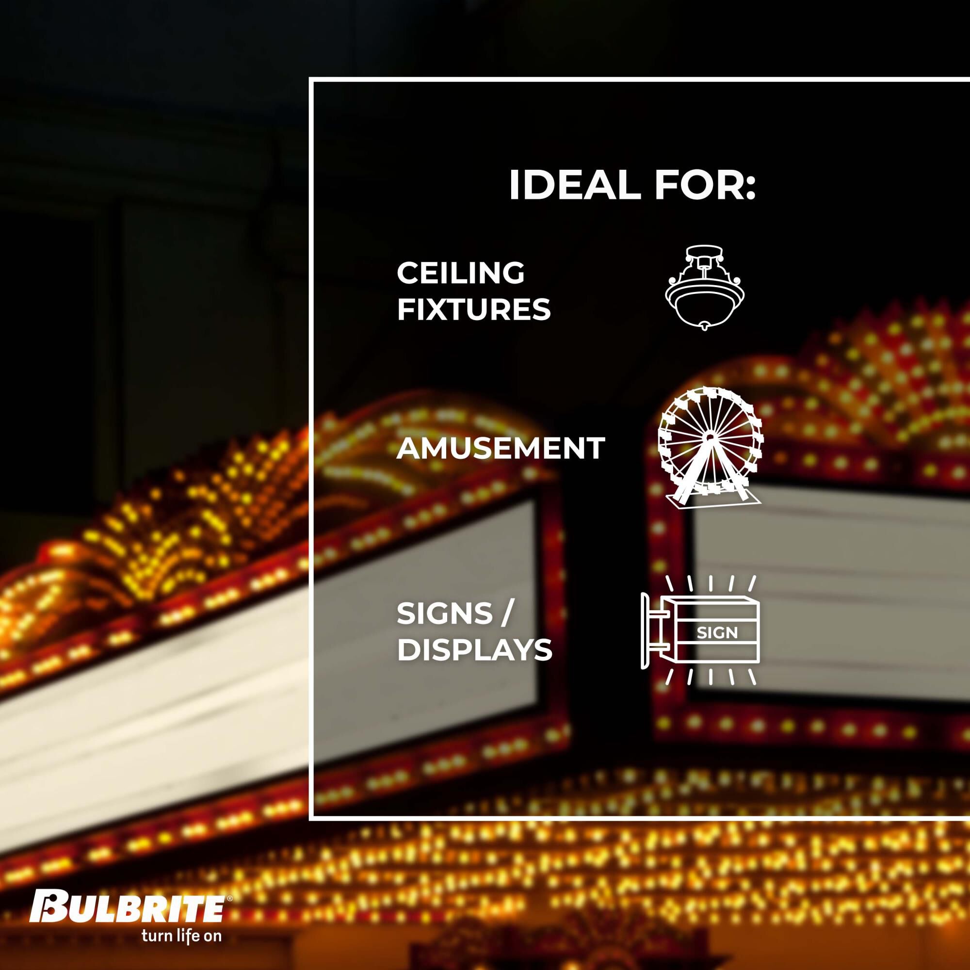 11 Watt 0K S14 Incandescent Light Bulb by Bulbrite