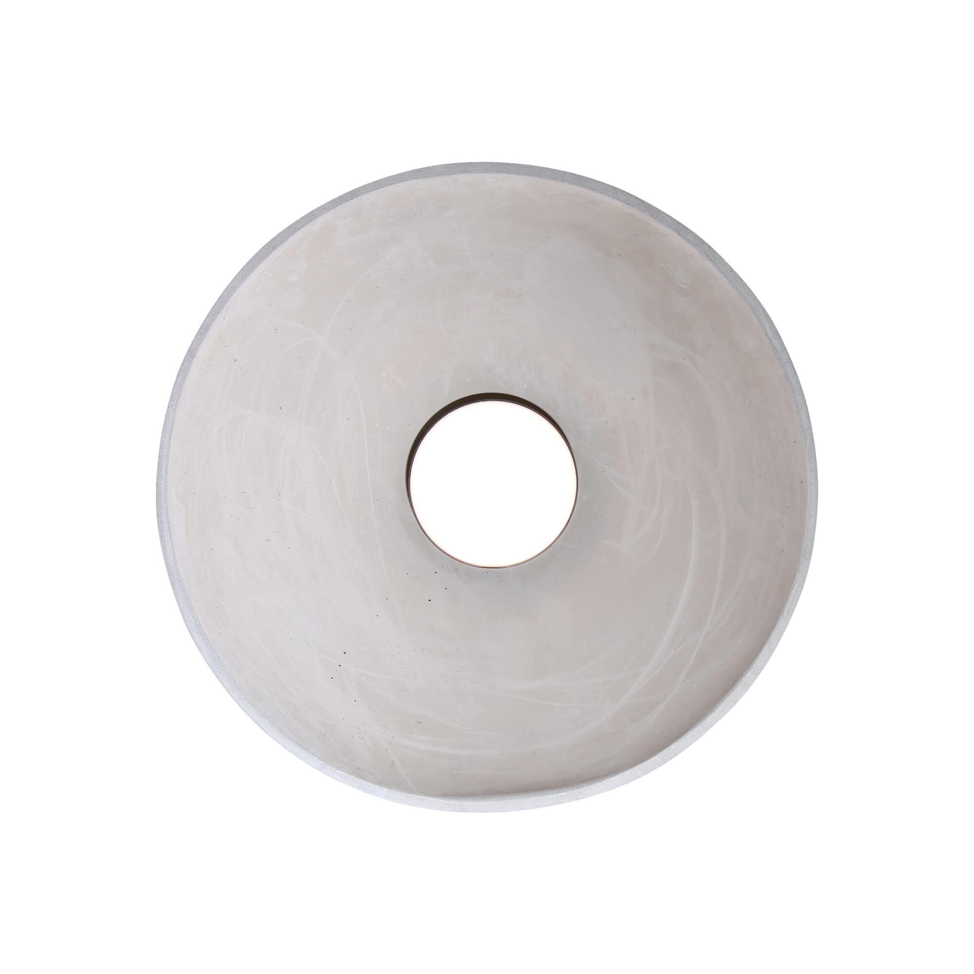 Shown in Grey Cement finish