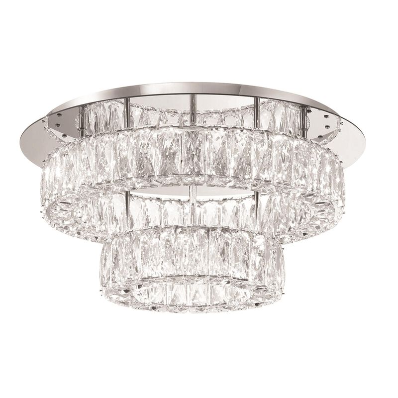 Kinsley 20 Inch Flush Mount by Crystorama