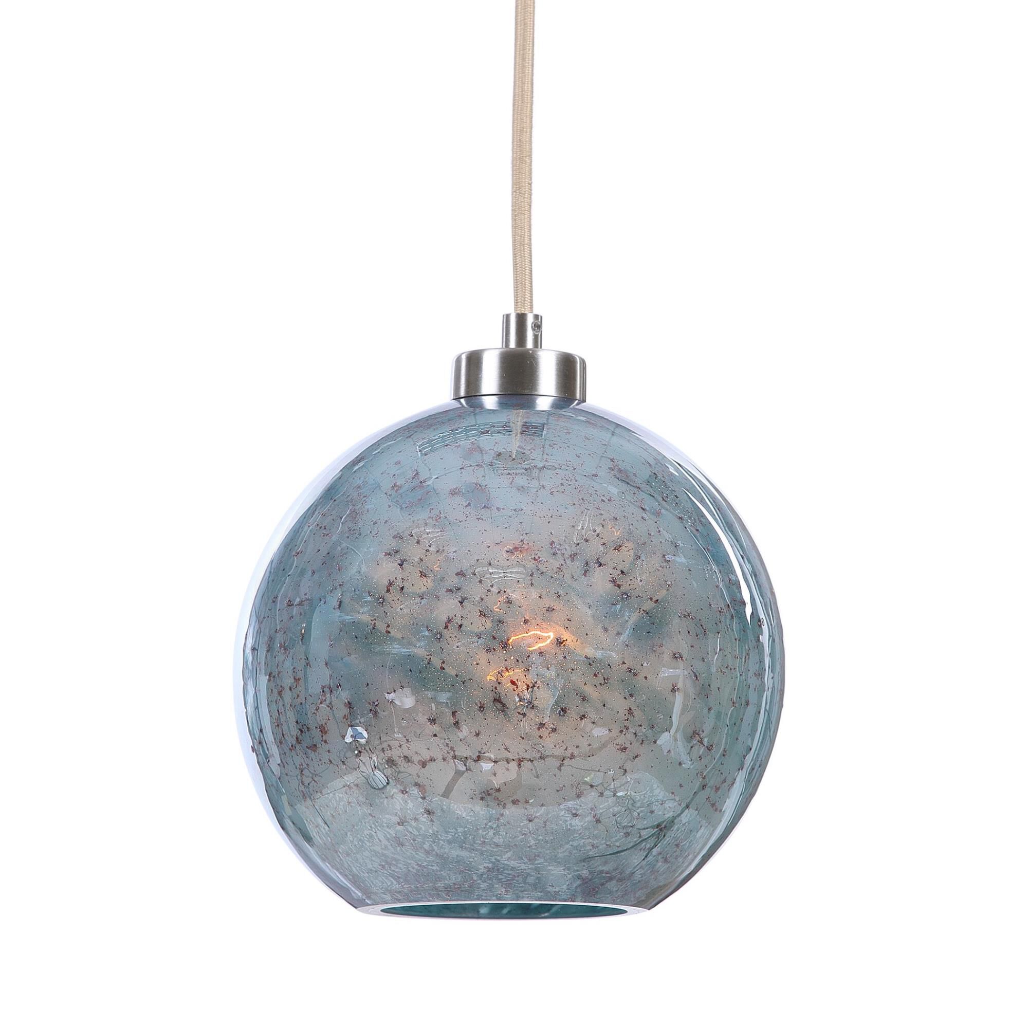 Kalizma Home Gemblue 9 Inch Mini Pendant by Uttermost