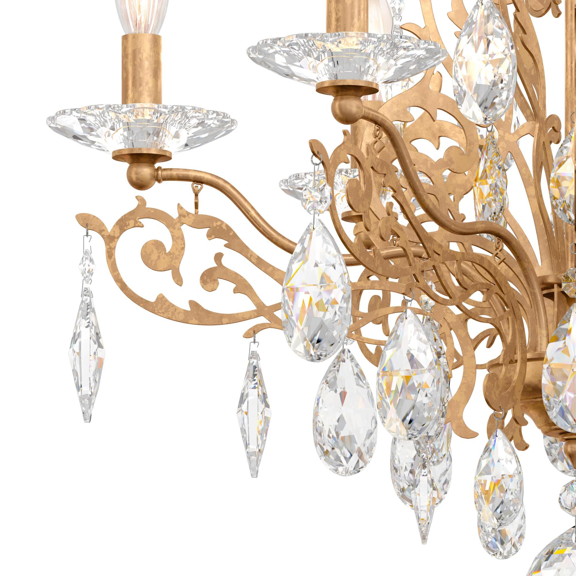 Filigrae 23 Inch 6 Light Flush Mount by Schonbek