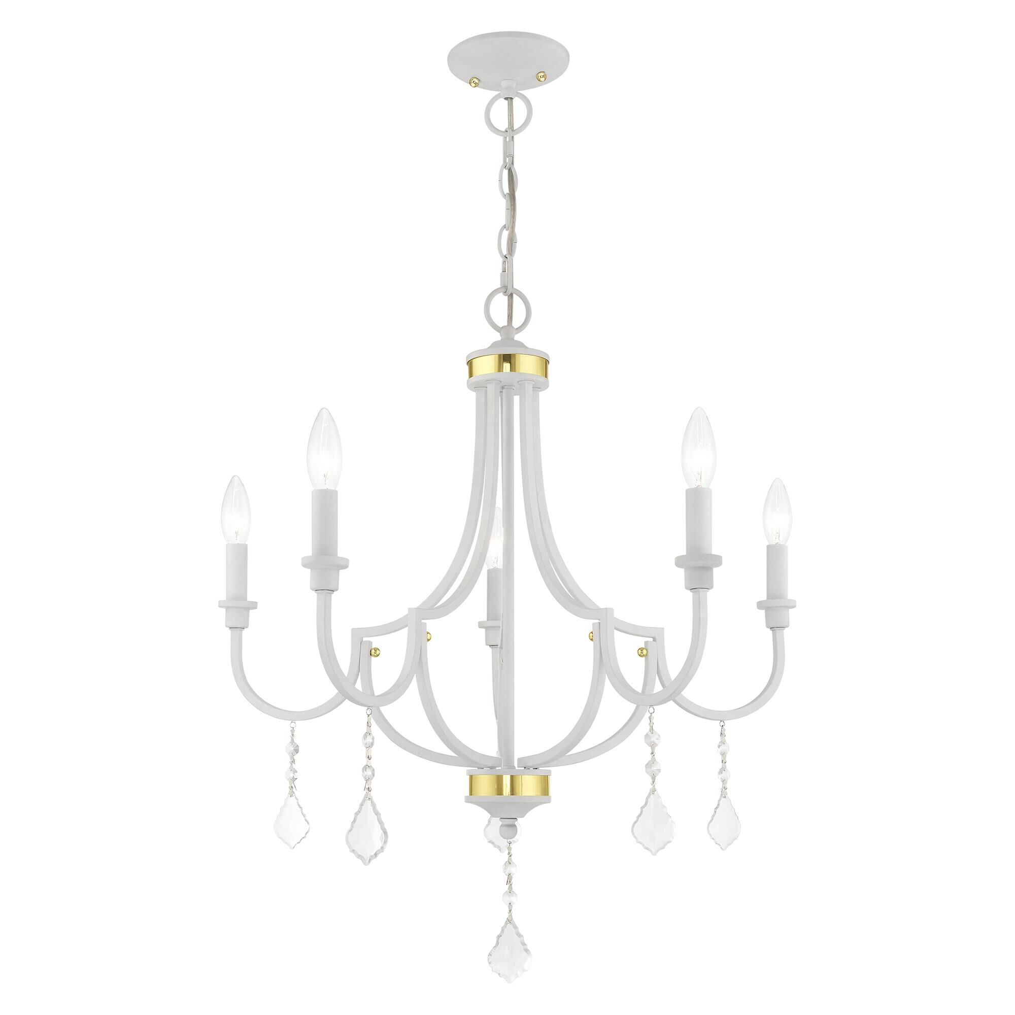 Shown in White finish