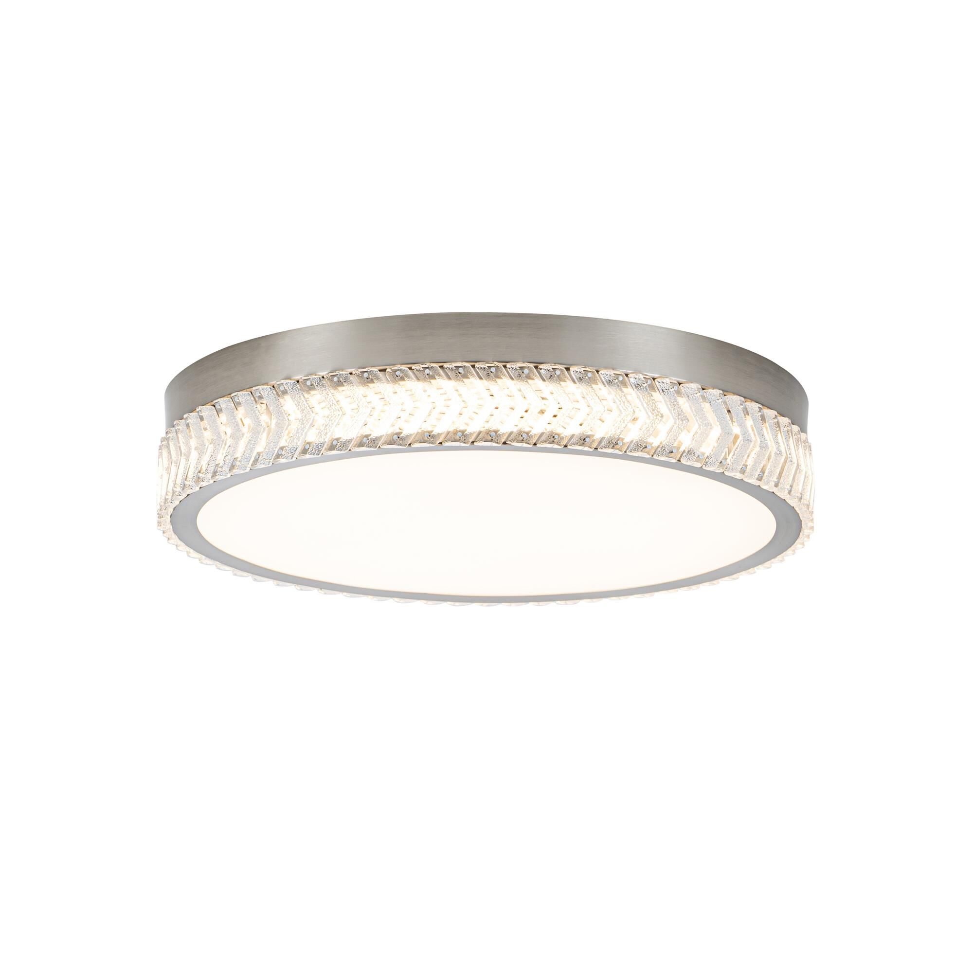 Shown in Brushed Nickel finish