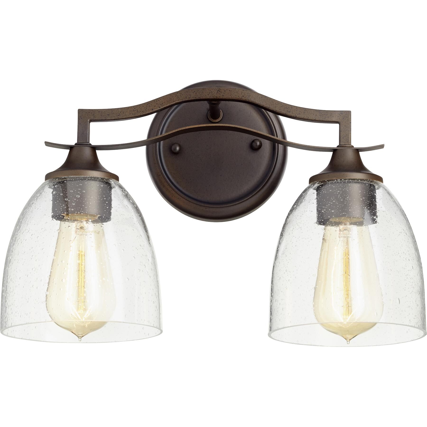 Jardin 14 Inch 2 Light Bath Vanity Light by Quorum International