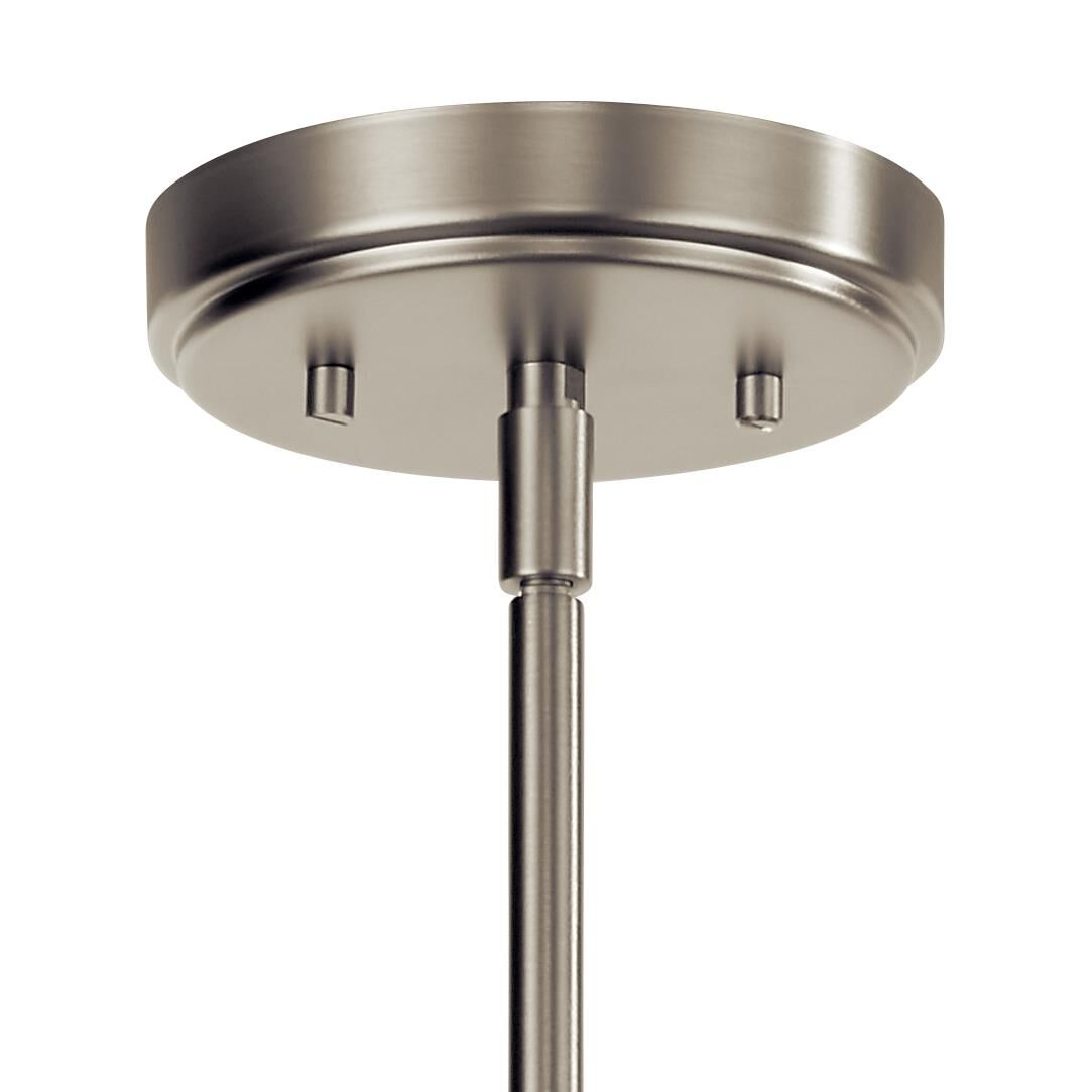 Shown in Nickel Textured finish and Clear glass