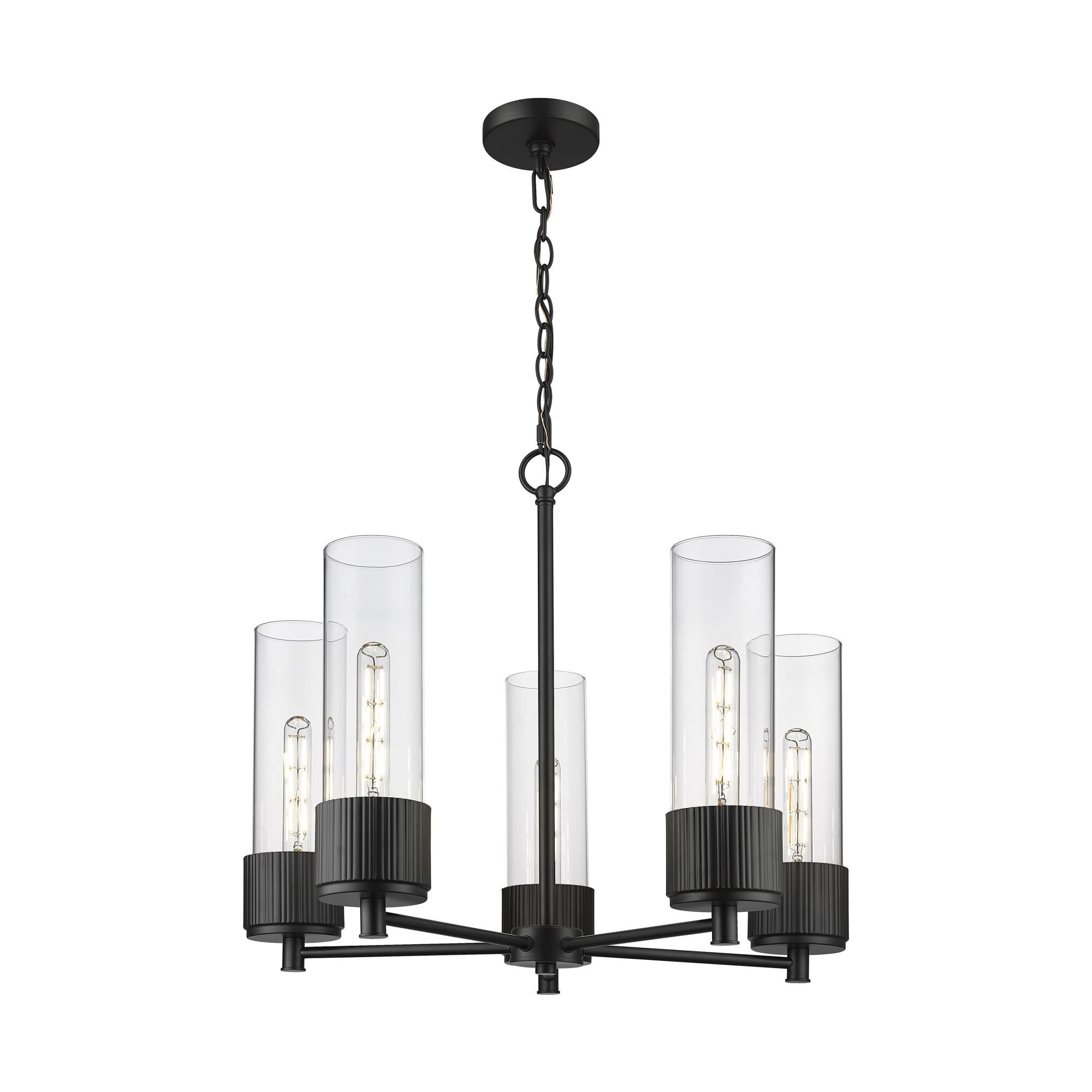 Bruno Marashlian Bolivar 25 Inch 5 Light Chandelier by Innovations Lighting