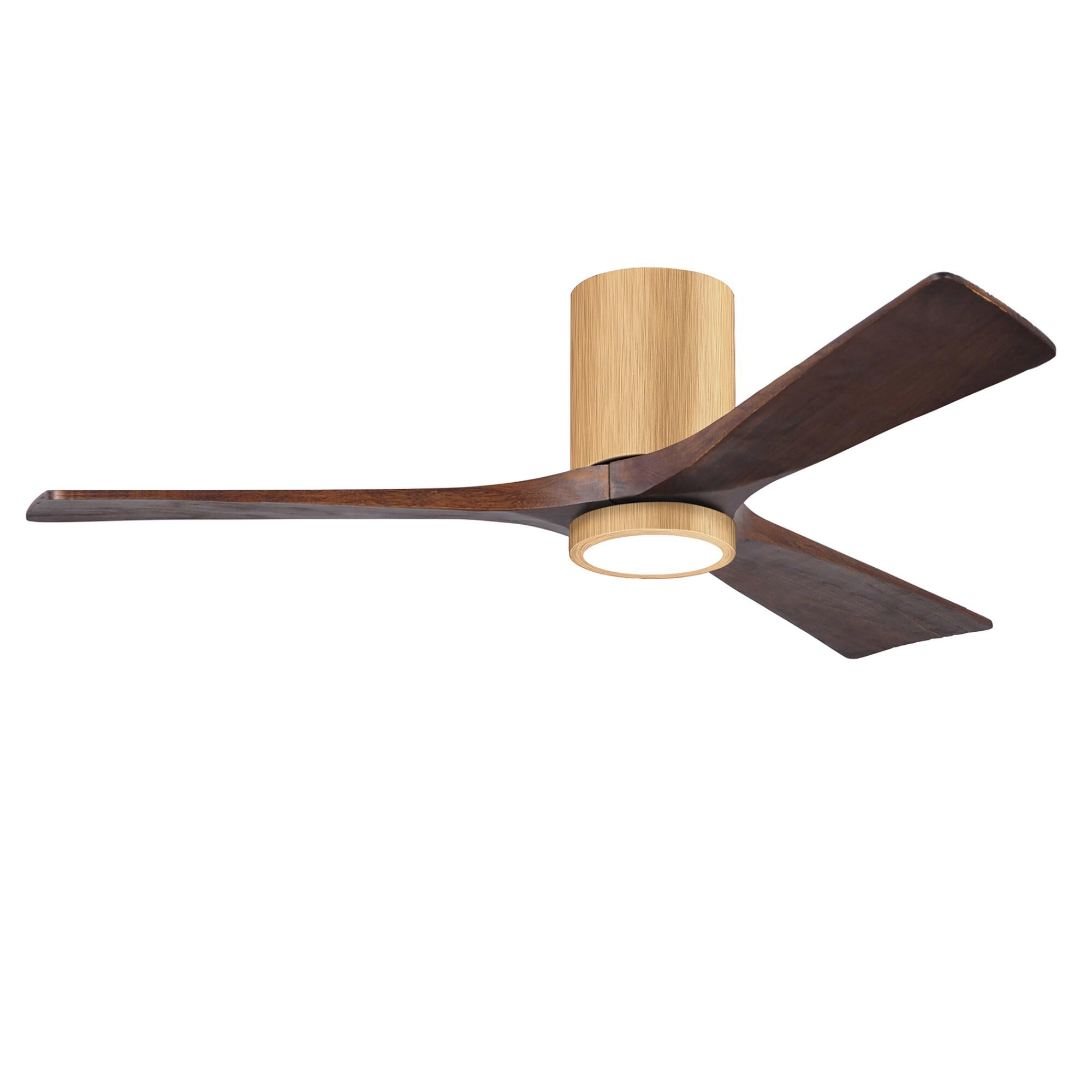 Irene 52 Inch Flush Mount Fan with Light Kit by Matthews Fan Company