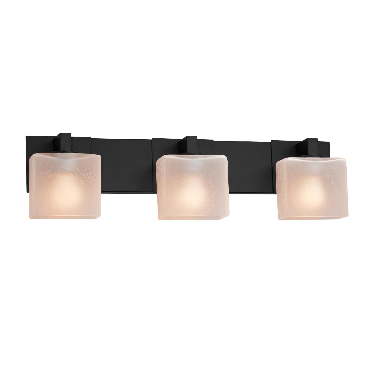 Fusion 27 Inch 3 Light Bath Vanity Light by Justice Design Group