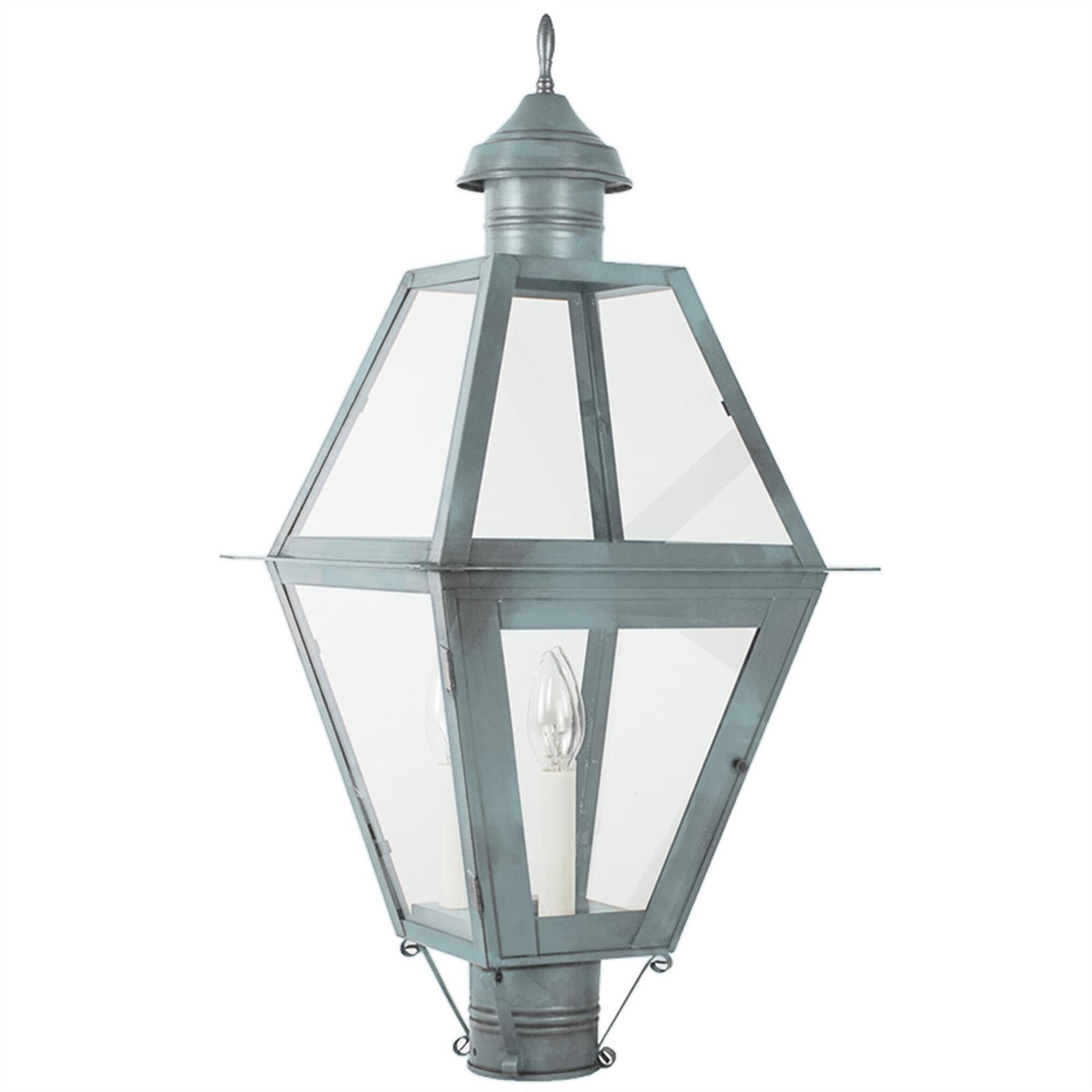 Boston 27 Inch 3 Light Outdoor Post Lamp,