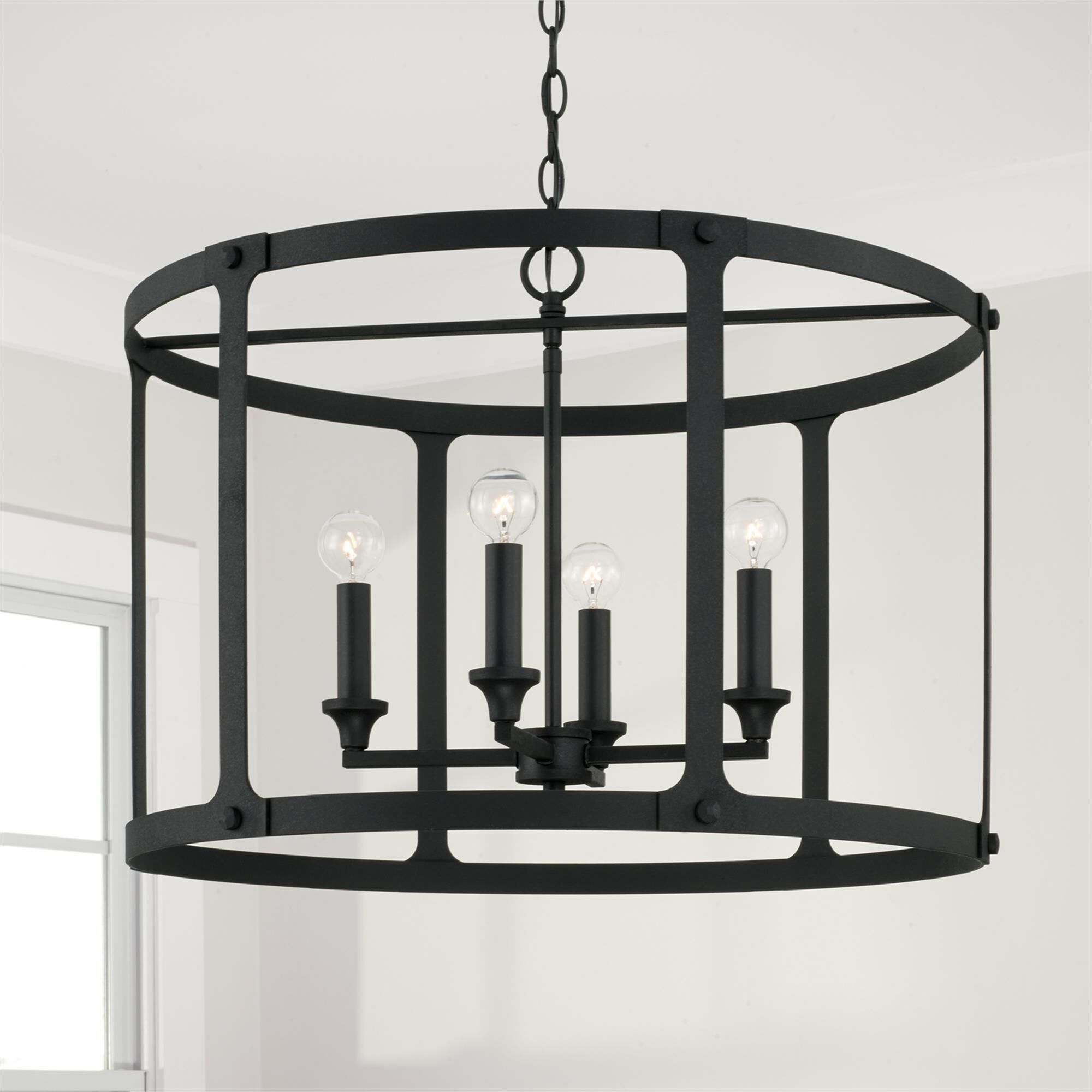 Shown in Black Iron finish