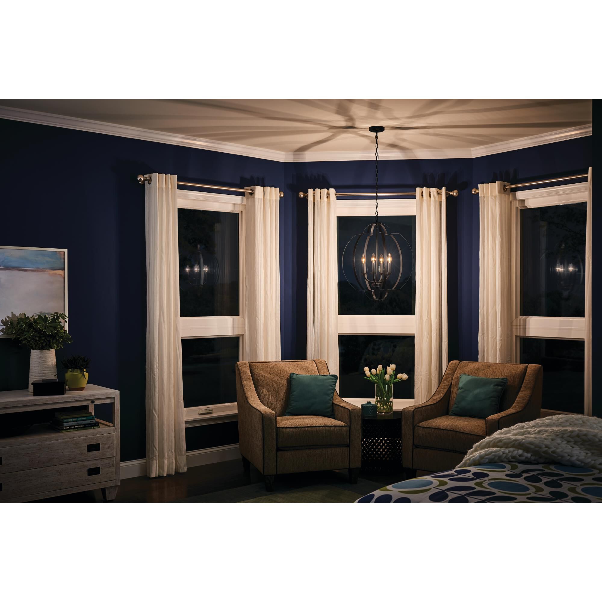 Shown in Black finish