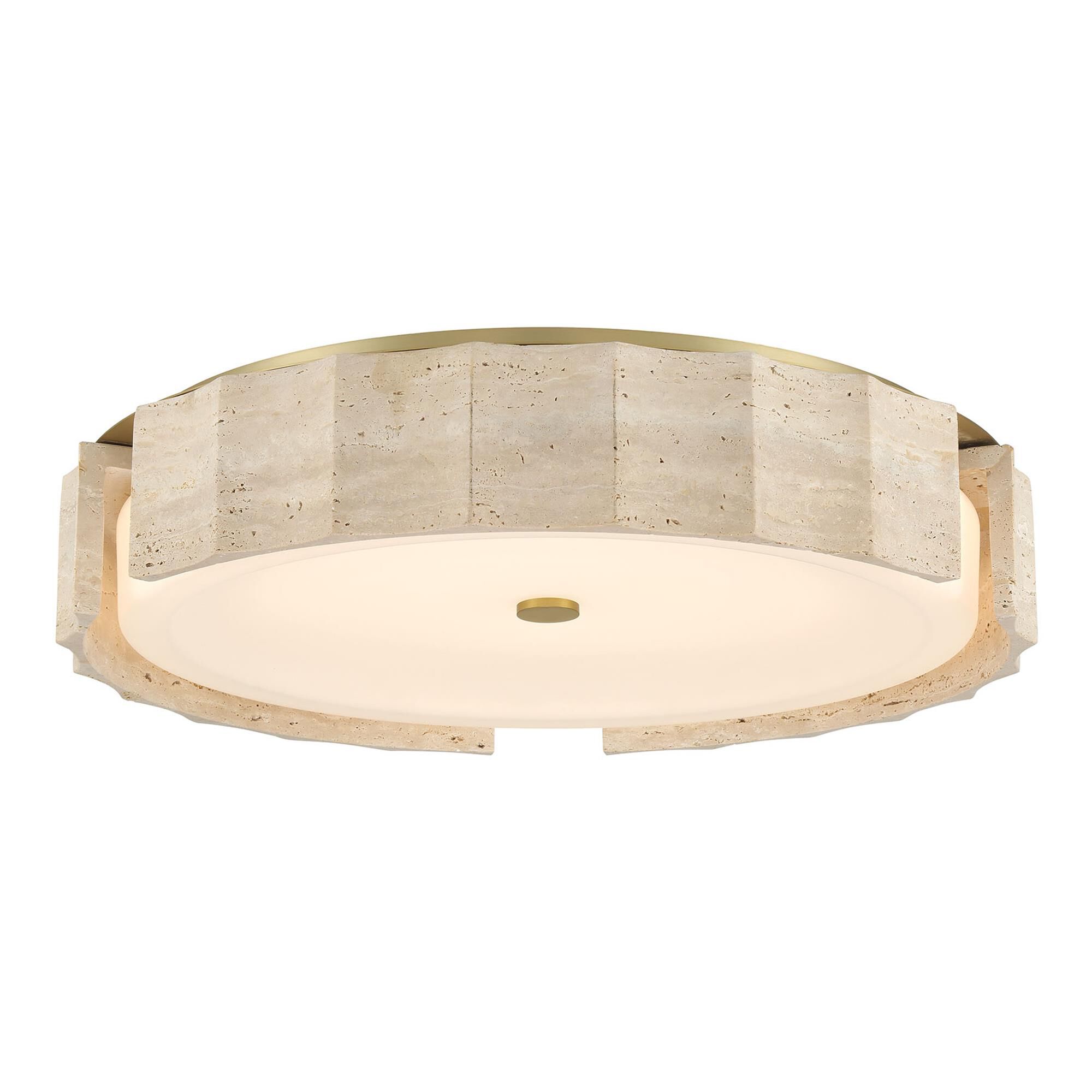Shown in Gold finish and Opal Etched glass