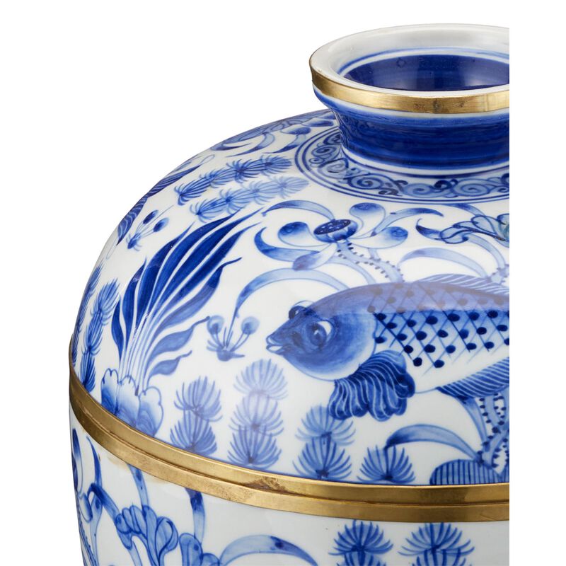Rice Tureen Bowl by Currey and Company