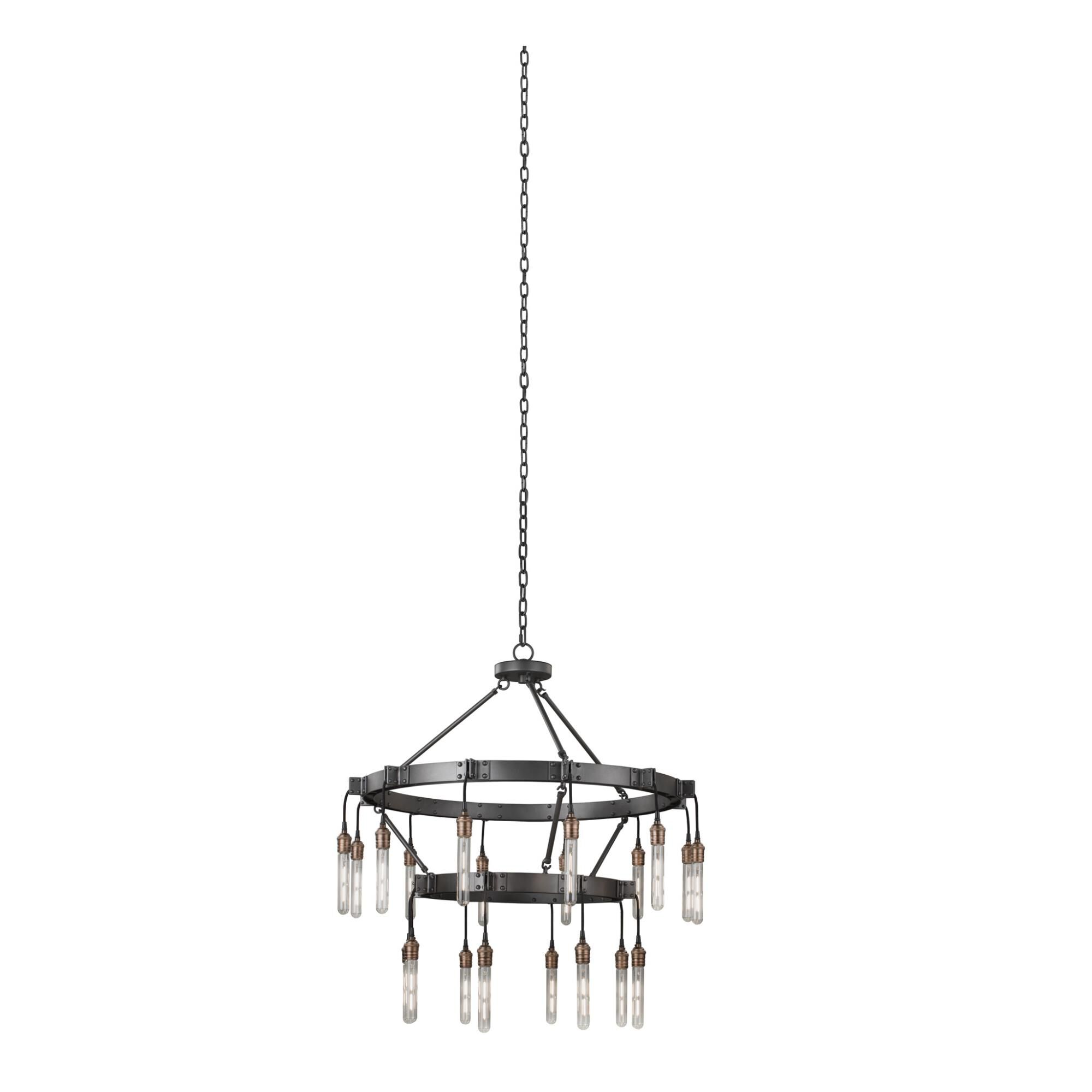 Stuyvesant 36 Inch 20 Light Chandelier by Kalco Lighting