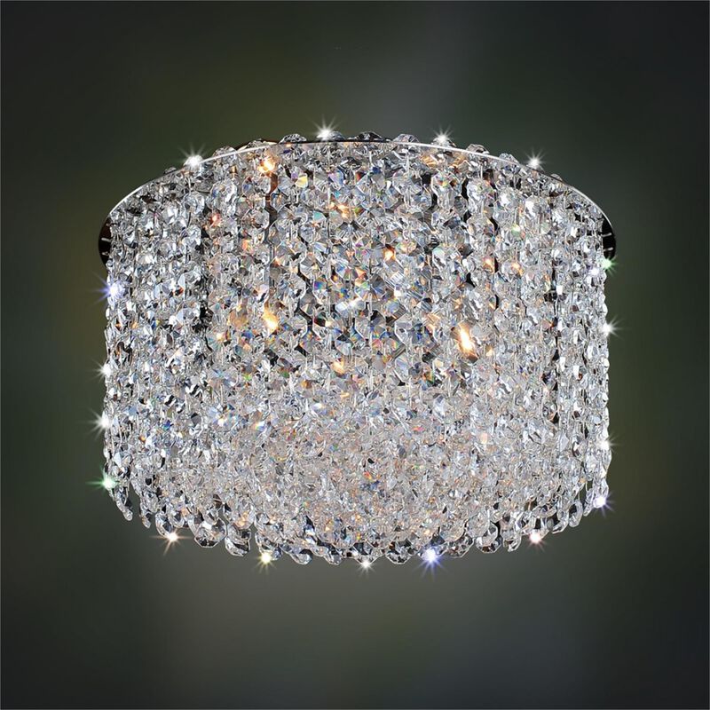 Milieu Metro 10 Inch 3 Light Flush Mount by Allegri