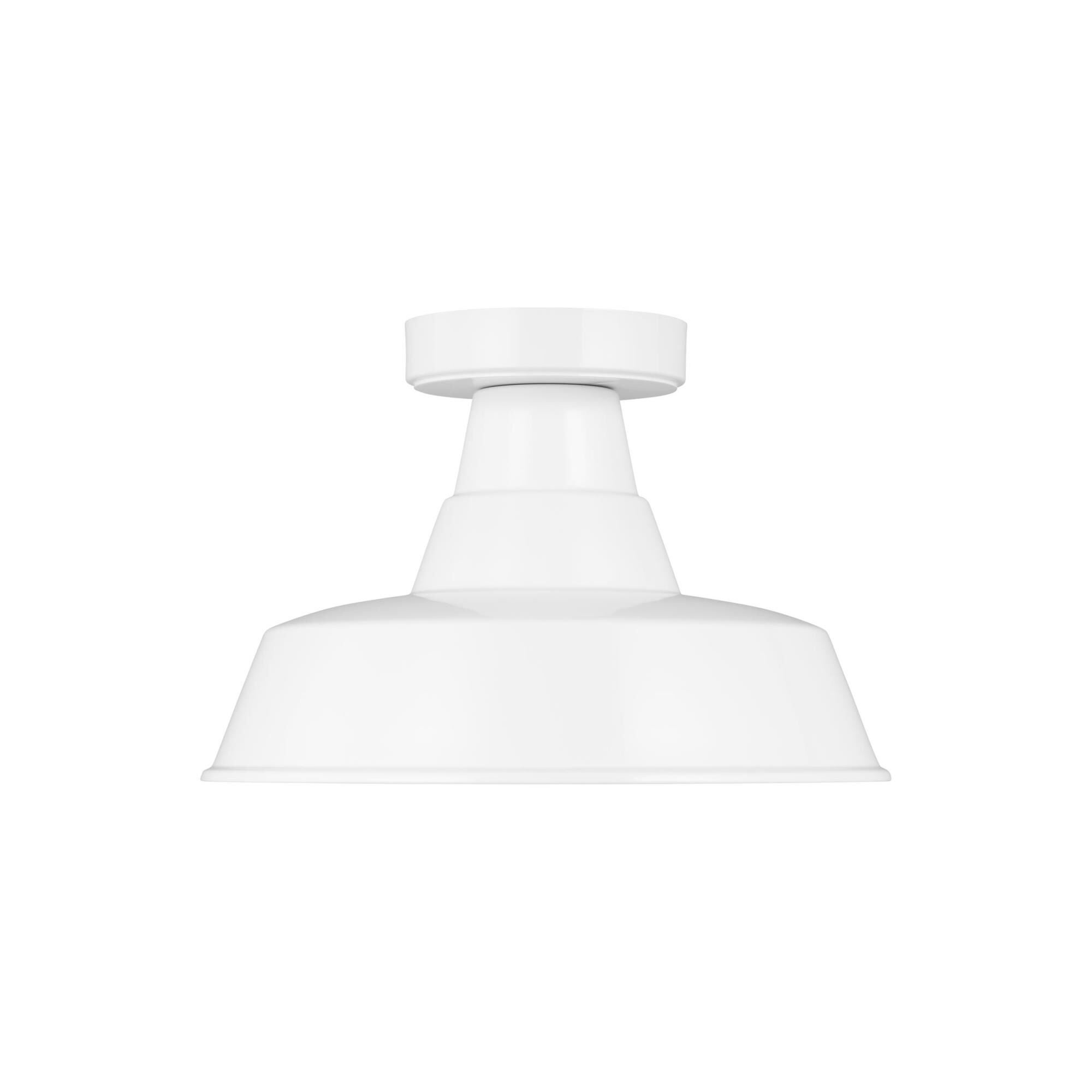 Visual Comfort Studio Collection Barn Light 12 Inch Outdoor Flush Mount