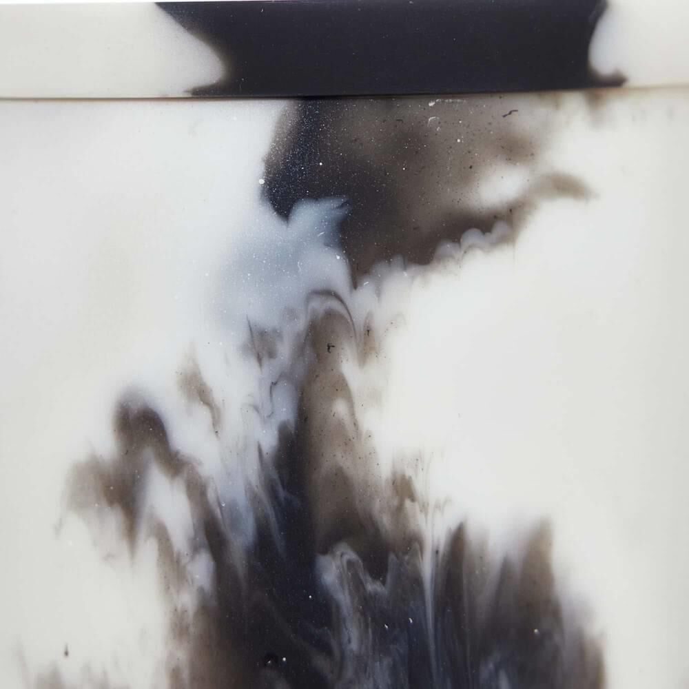 Shown in Black and White finish